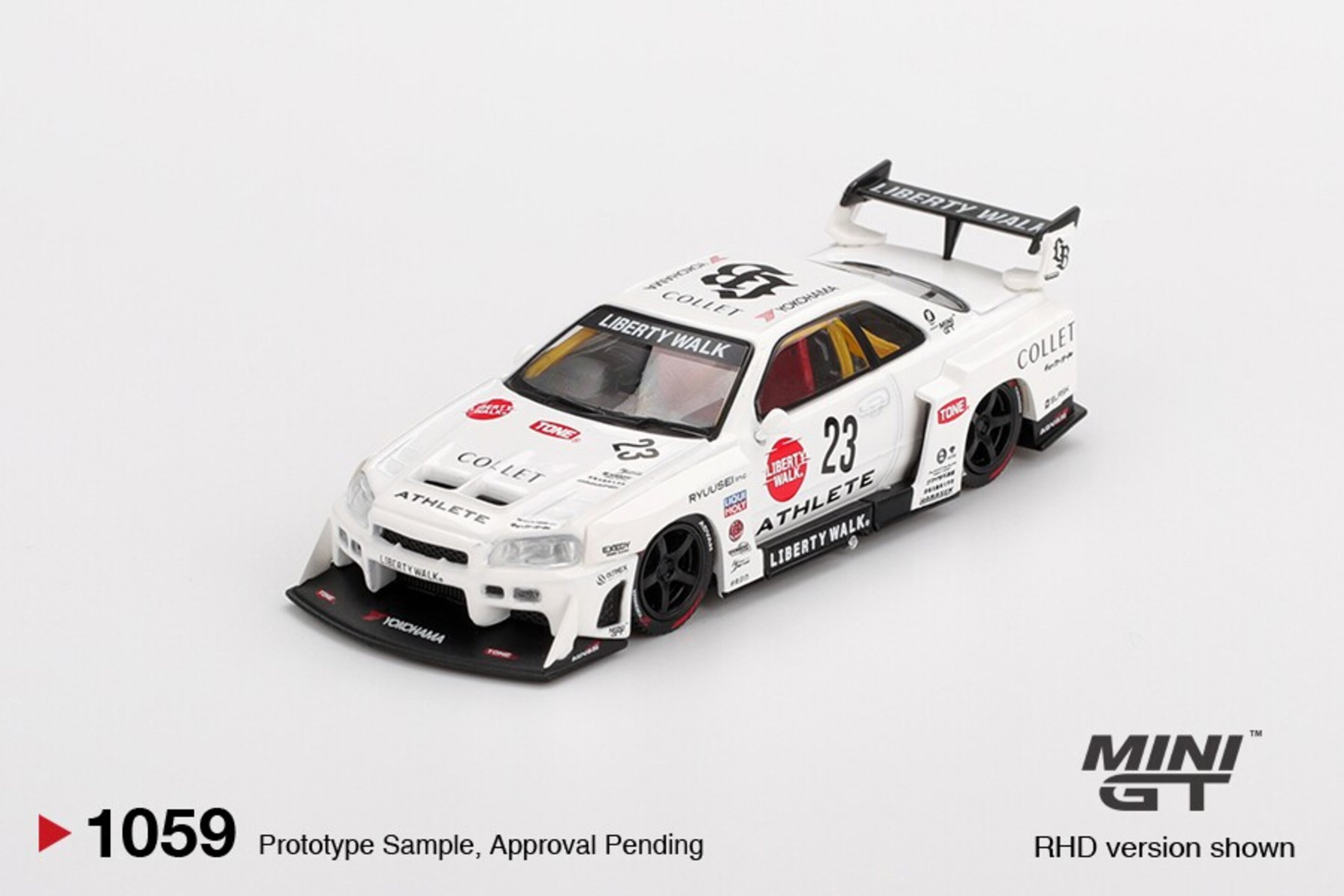 (PRE VENTA) 1:64 Nissan GT-R R34 Super Silhouette 2024 – MINI GT - 4