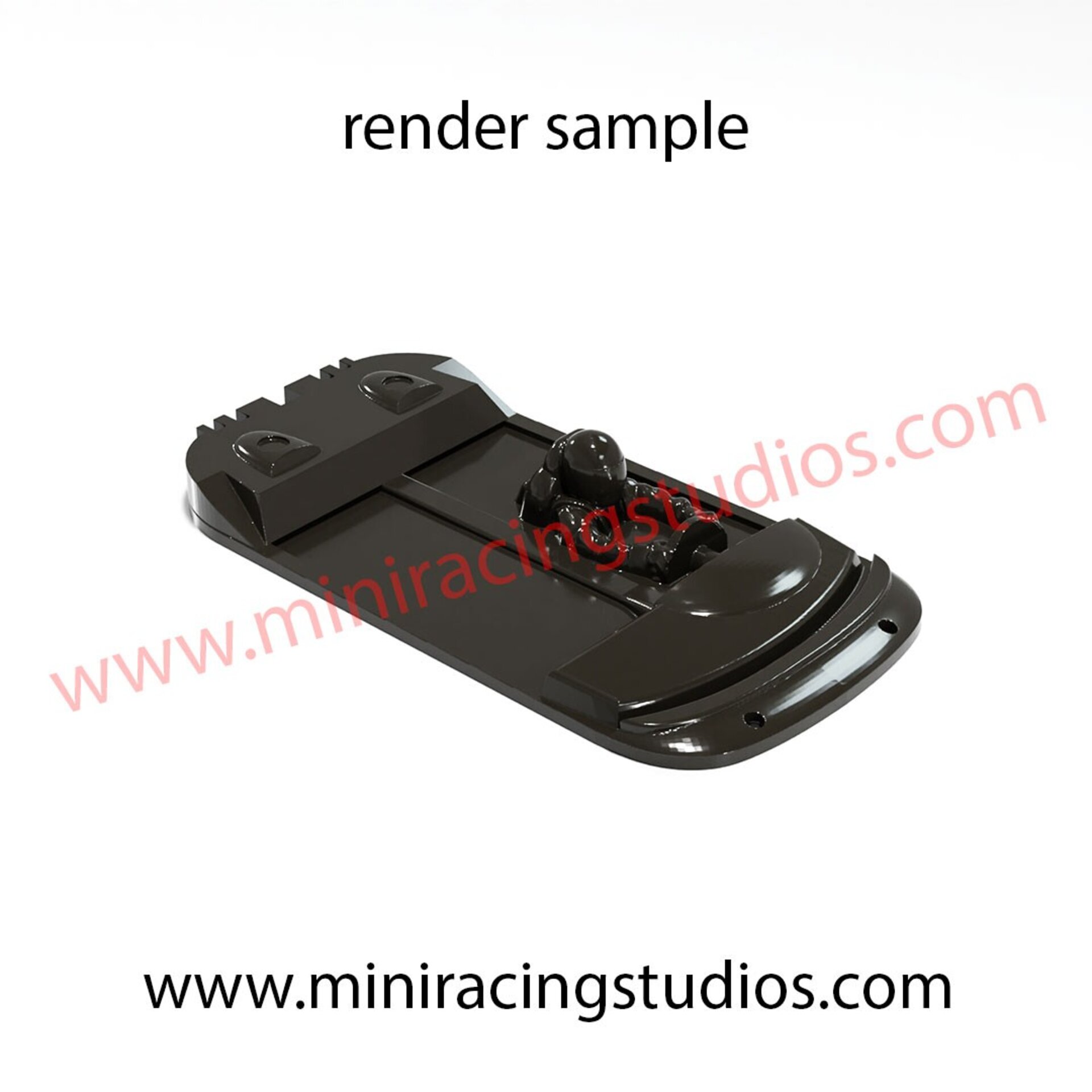 Cockpit Lexan Pista para Renault  Maxi Megane  de Ninco - 2