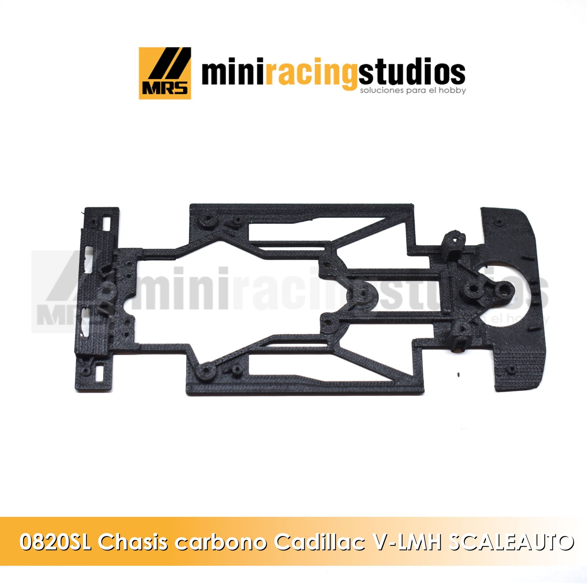 Chasis 3D Cadillac V - LMdH SCALEAUTO  Bicomponente compatible con Slot.it / Rt3 - 2