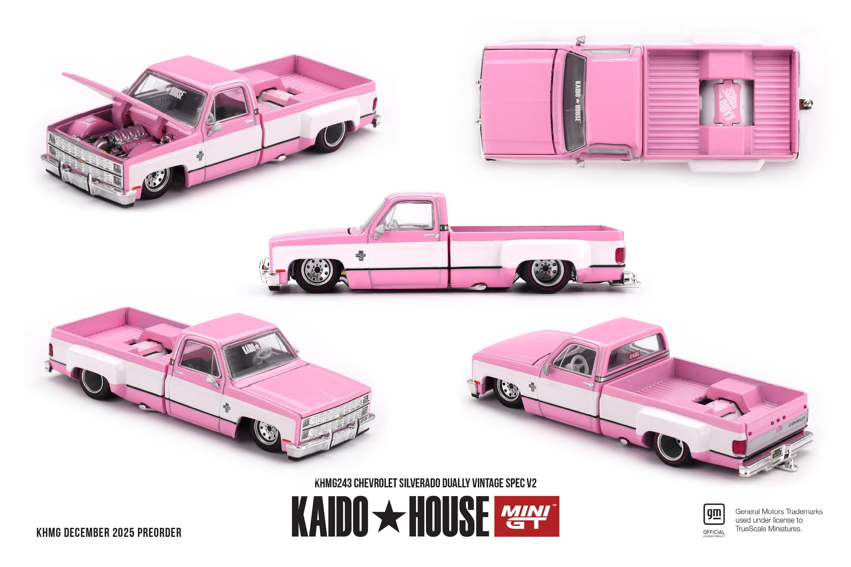 (PRE VENTA) 1:64 CHEVROLET SILVERADO DUALLY VINTAGE SPEC V2 1980 – Kaido House - 2