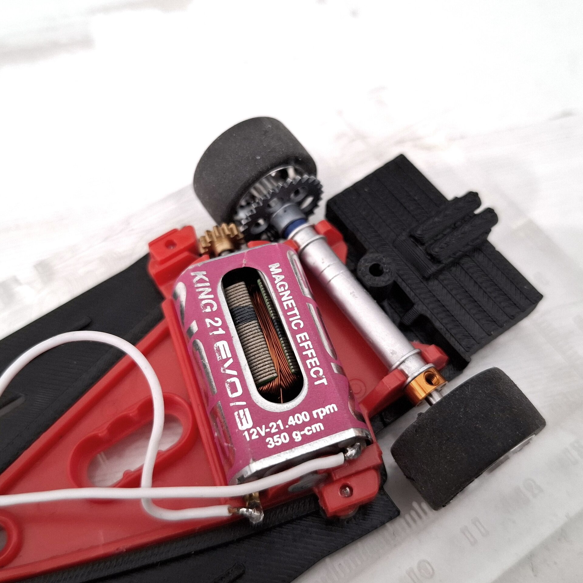 Chasis 3D  para el Ford GT de Ninco  compatible con NSR - 8