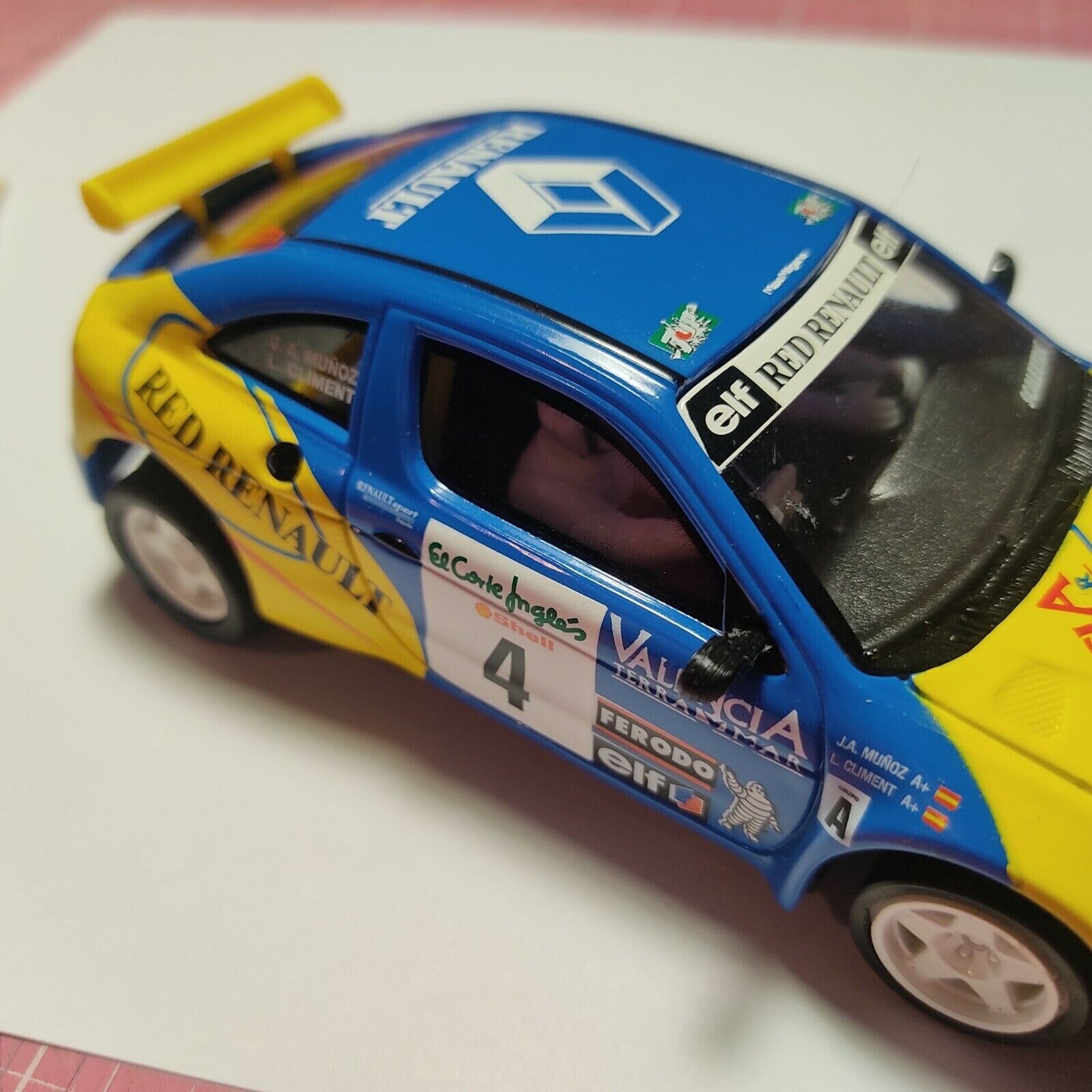 Retrovisores 3D Renault Megane Rally de Scalextric SCX  Flexible o Plástico - 2