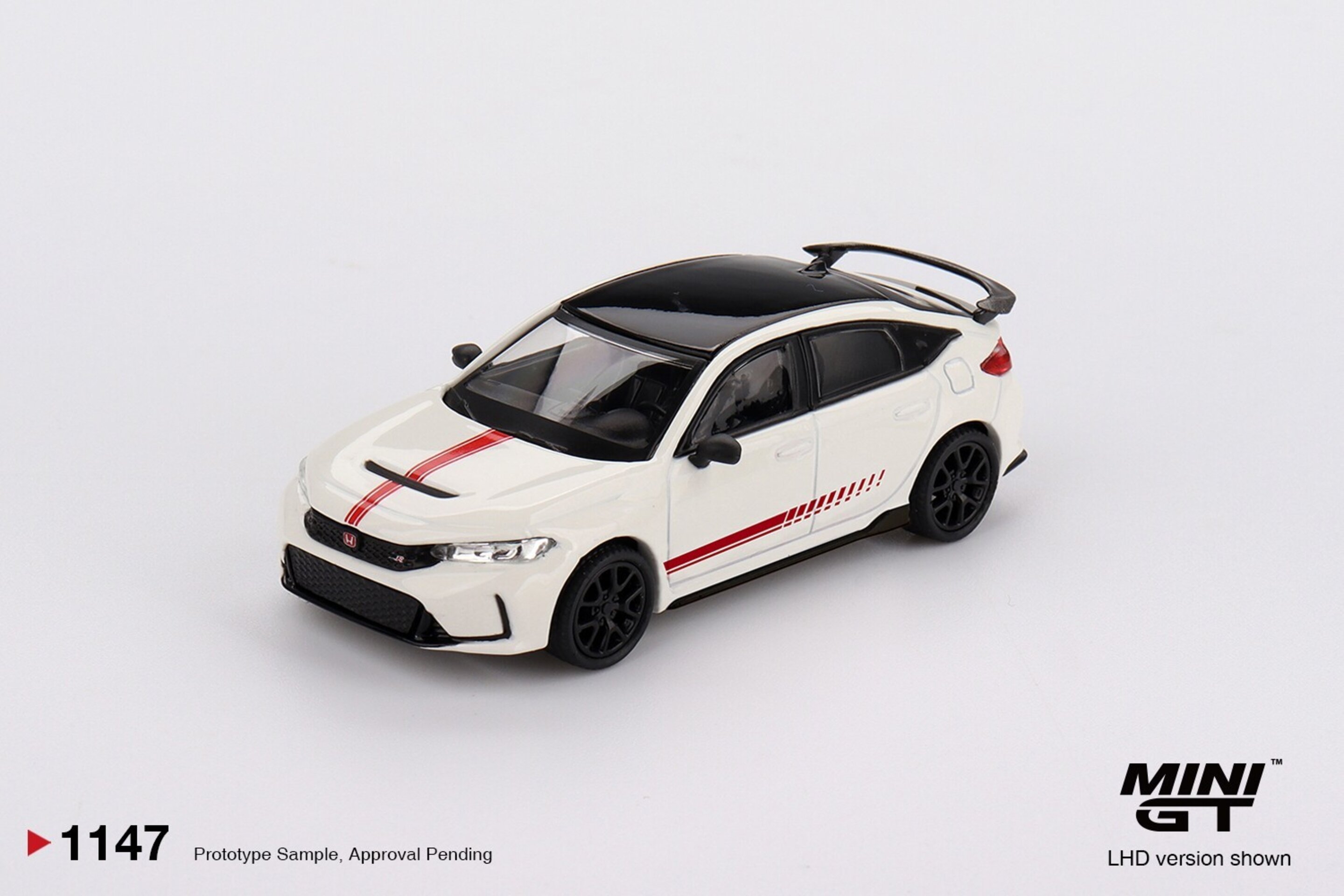 (PRE VENTA) 1:64 HONDA CIVIC (FL-5) TYPE R  ULTIMATE EDITION CHAMPIONSHIP WHITE - 2