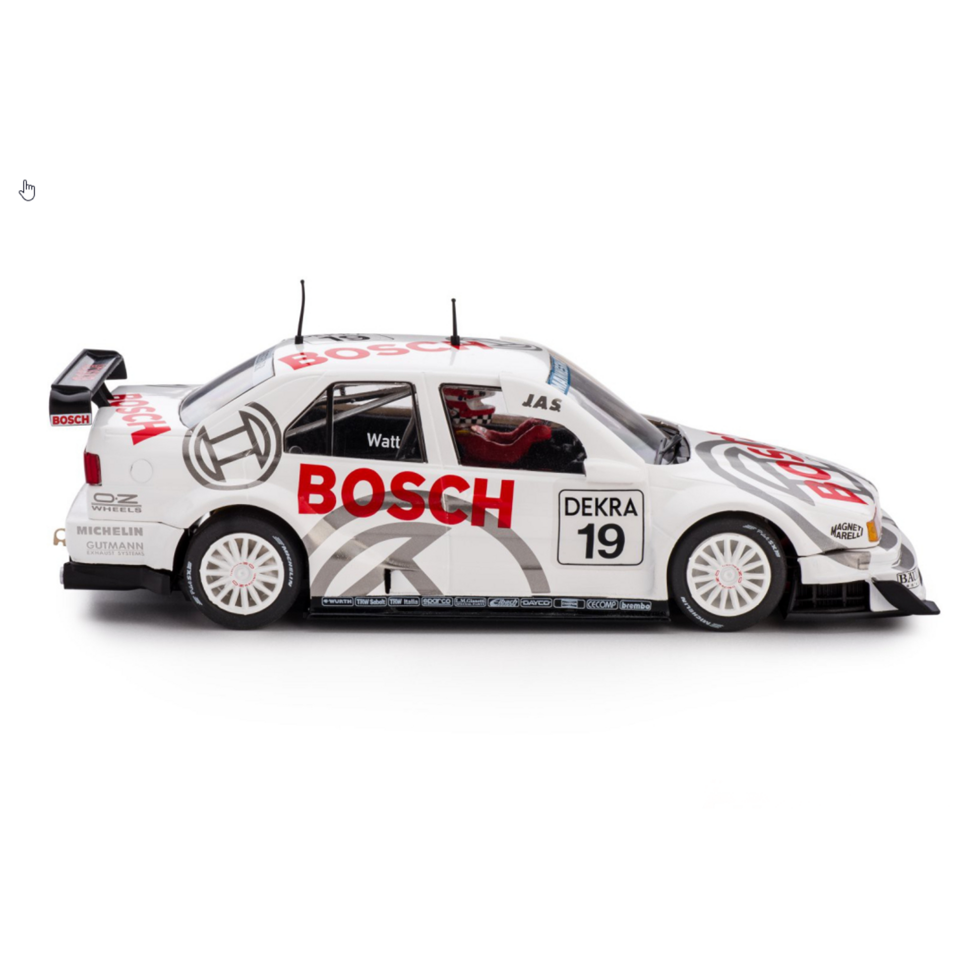 Alfa Romeo 155 ITC Bosch n19 Silverstone Slot.it - 3
