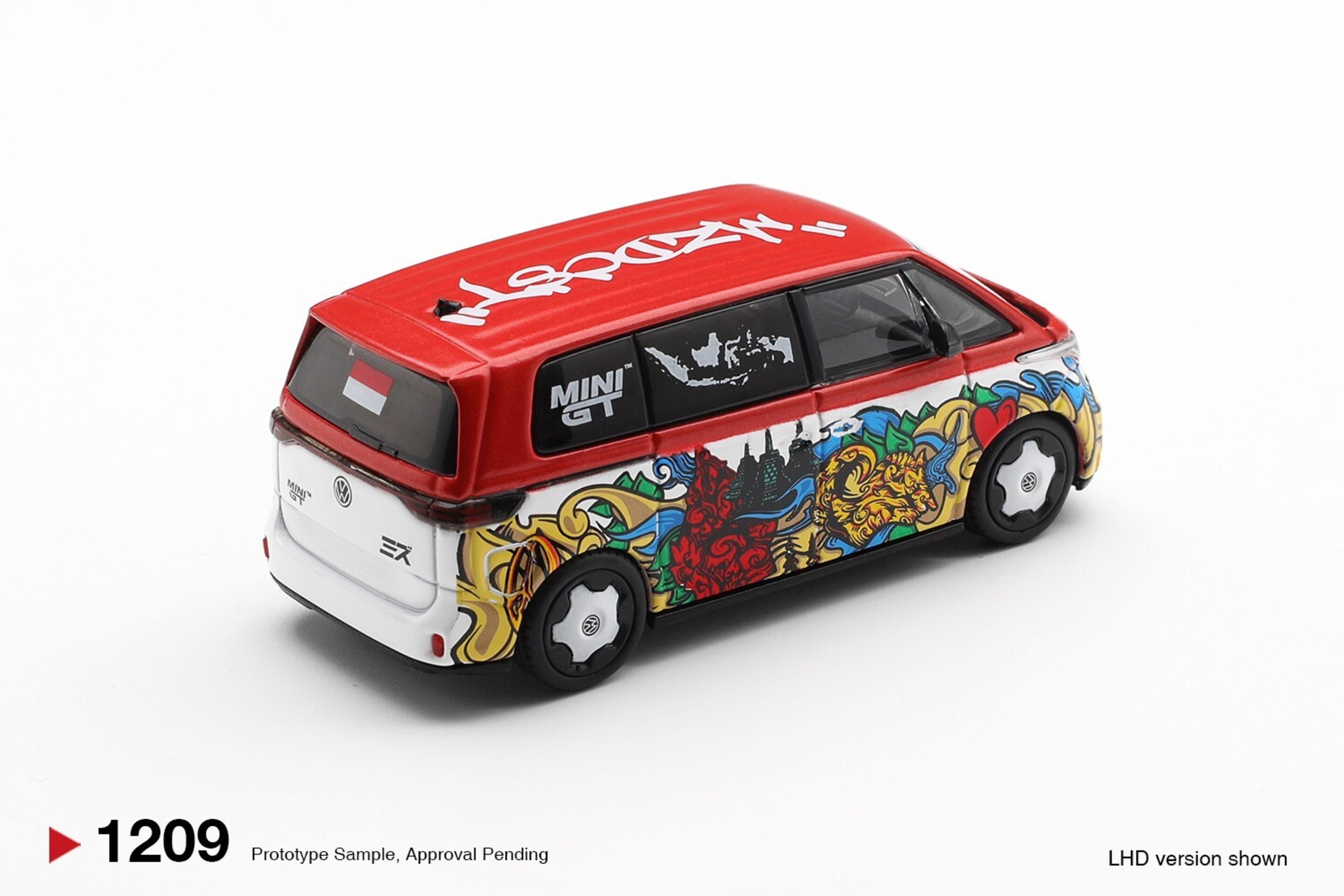 (PRE VENTA) 1:64 VOLKSWAGEN ID.BUZZ MIZU DESIGN 2025 Mini GT - 4