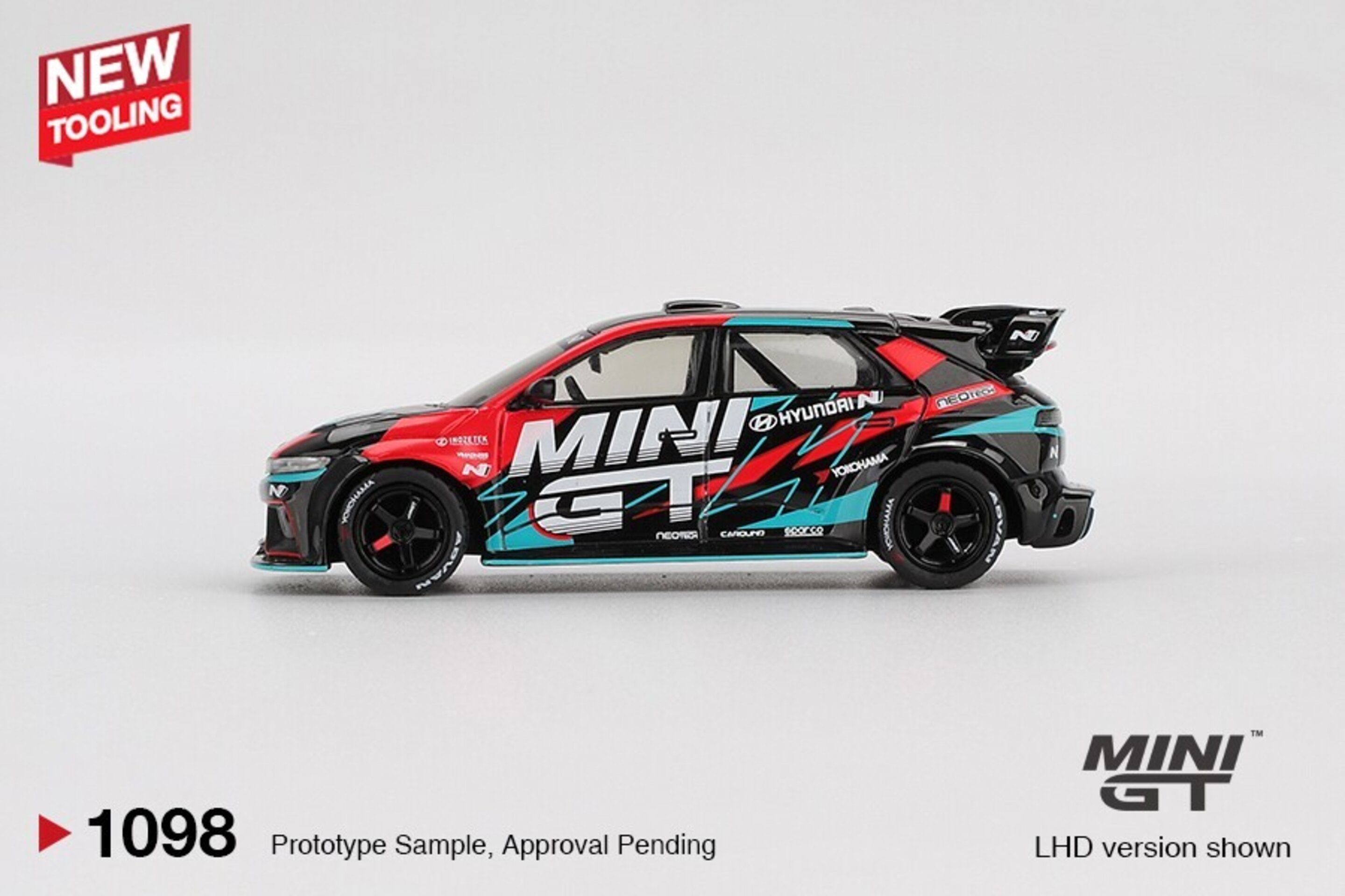 (PRE VENTA) 1:64 HYUNDAI IONIQ 5N MINI GT RS01T TOKYO AUTO SALON 2025 - 3