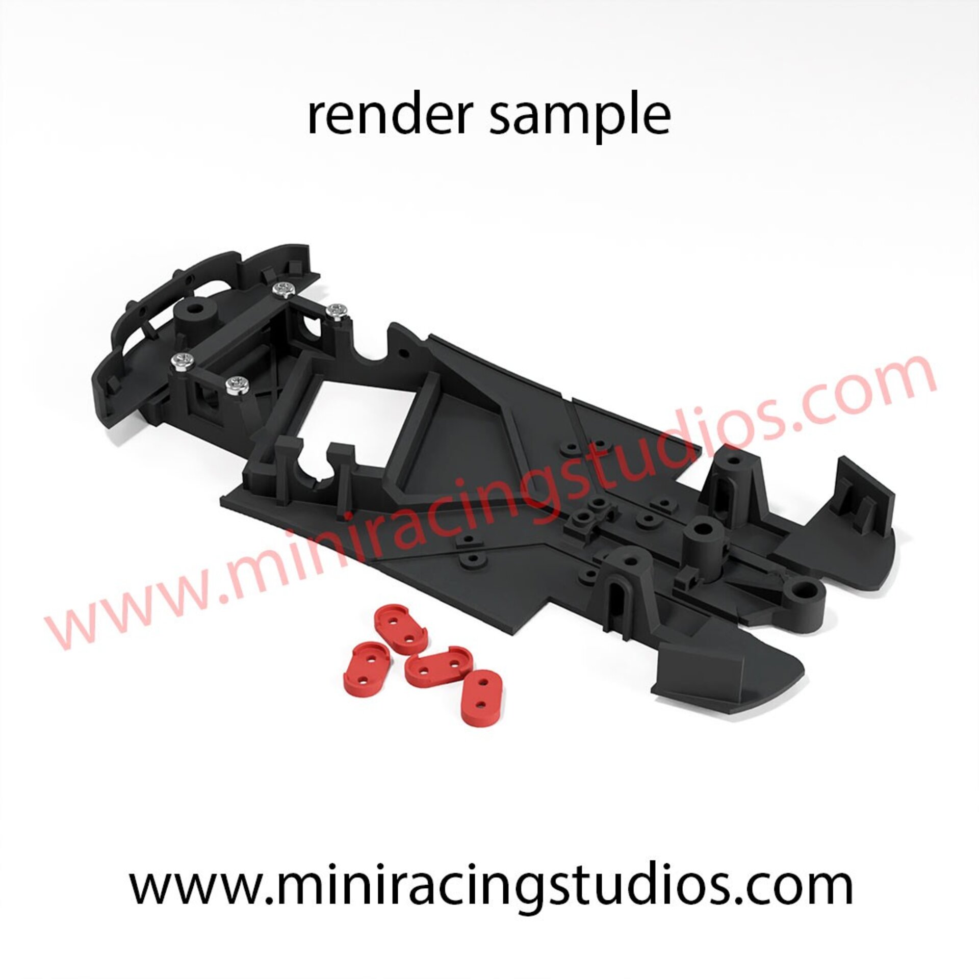 Chasis Ferrari 360 Modena SNGT NINCO  Bi-componente Regulable - 3
