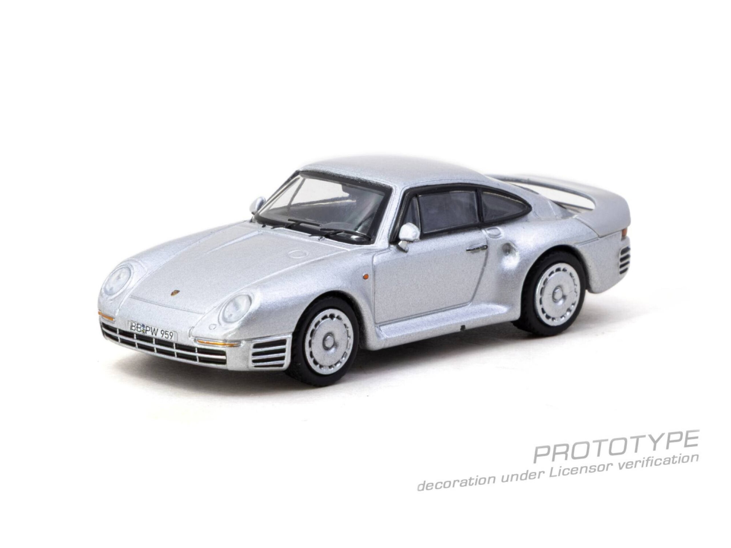 (PRE VENTA) 1:64 PORSCHE 959 SILVER 1989 TARMAC WORKS - 2