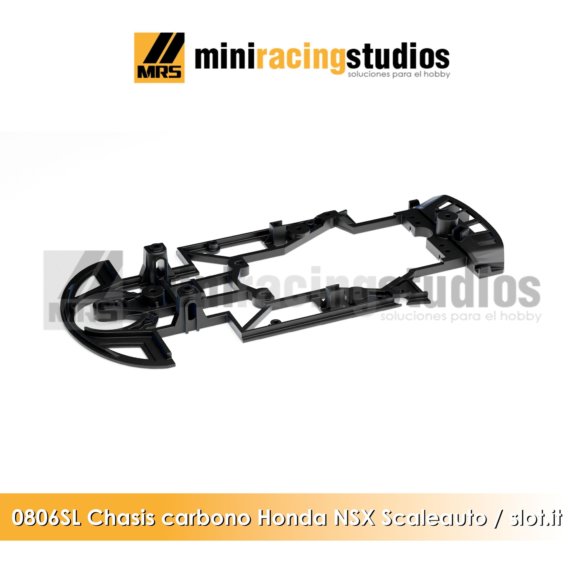 Chasis 3D Honda NSX Scaleauto – Composite Carbono – Slot.it / RT3 - 3