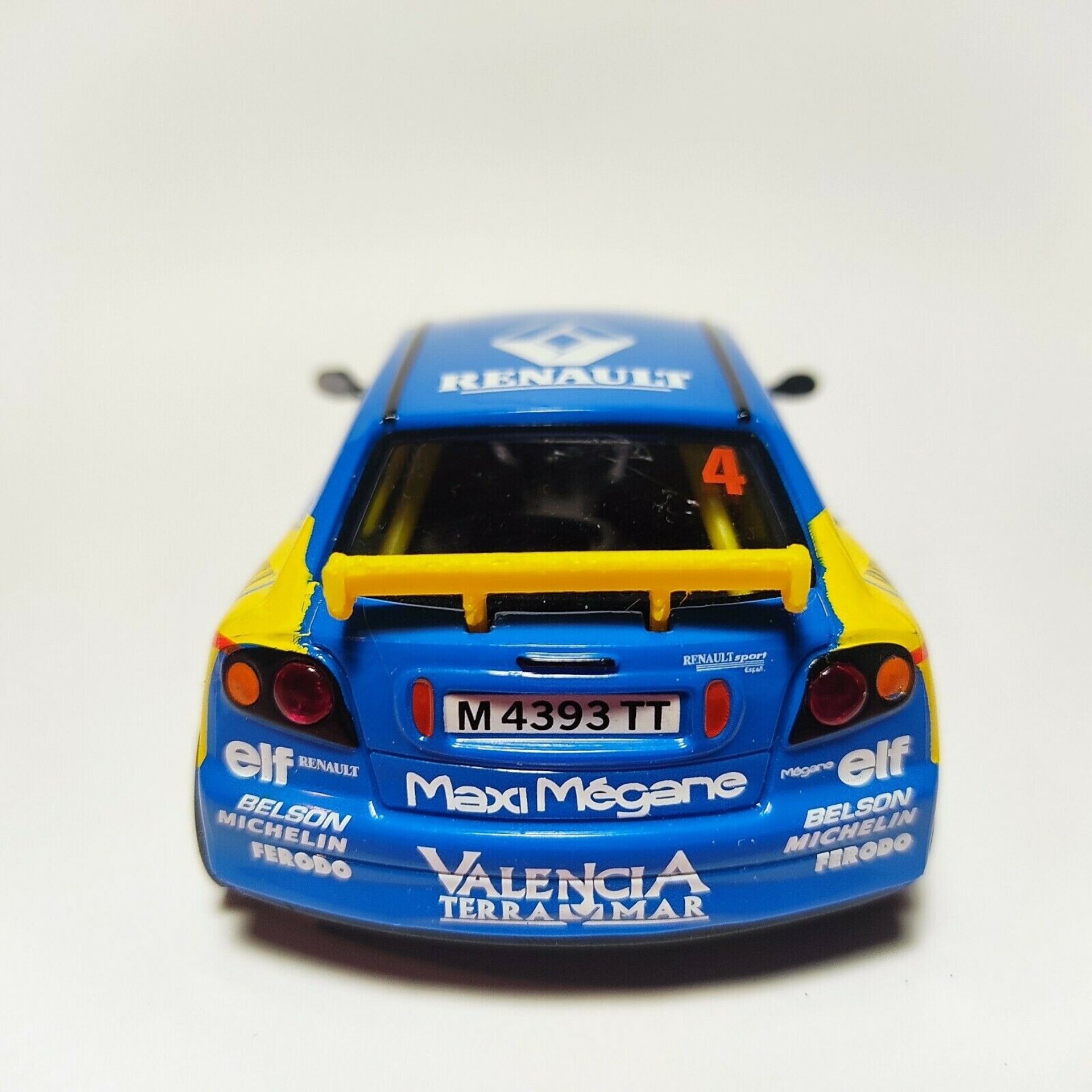 Retrovisores 3D Renault Megane Rally de Scalextric SCX  Flexible o Plástico - 3