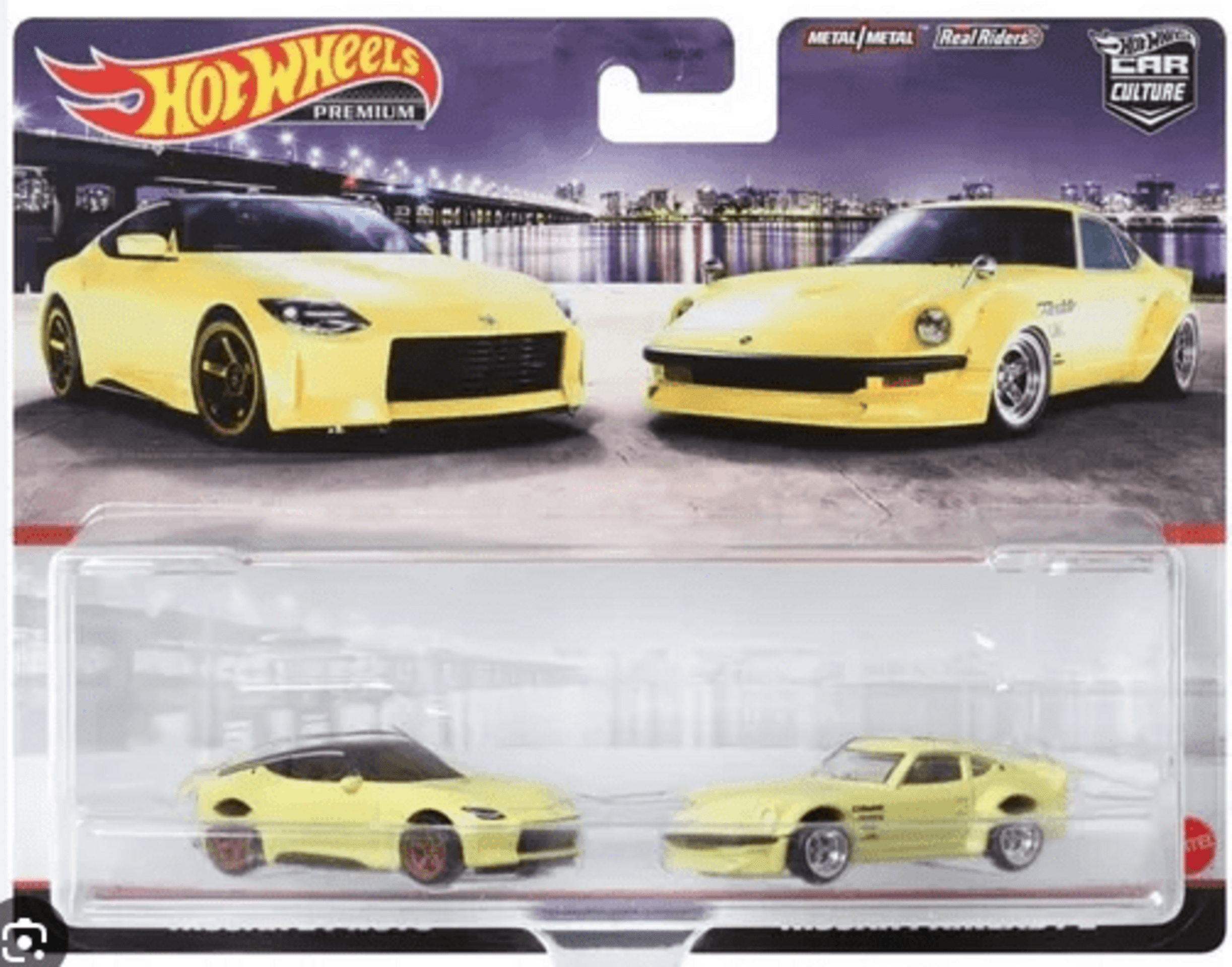Hot Wheels Premium Nissan Z Proto & Fairlady Z 2-Pack - 1