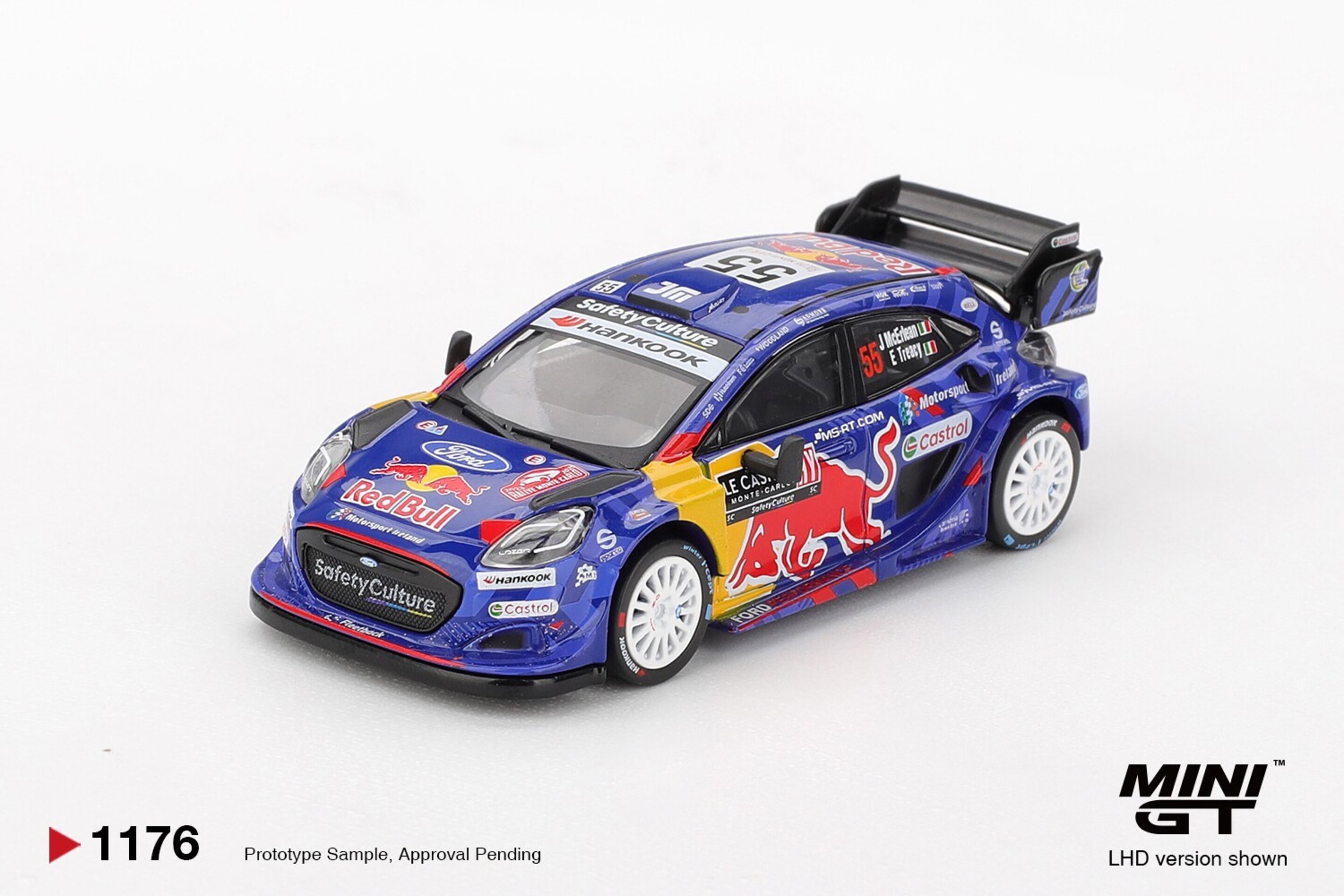 PREVENTA 1:64 FORD PUMA RALLY1 #55 M-SPORT FORD RALLY MONTE-CARLO 2025 MiniGT - 2