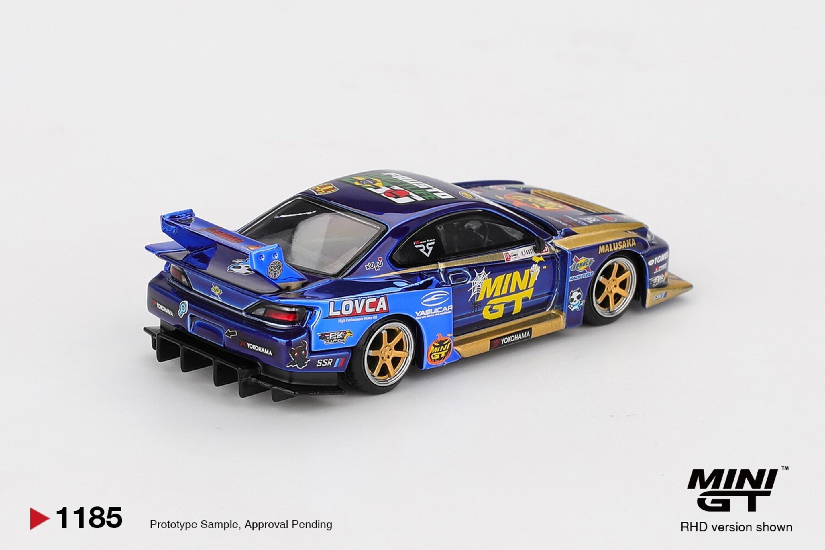 (PRE VENTA)1:64 NISSAN SILVIA S15 LB-SUPER SILHOUETTE #555 TEAM MINI GT - 4