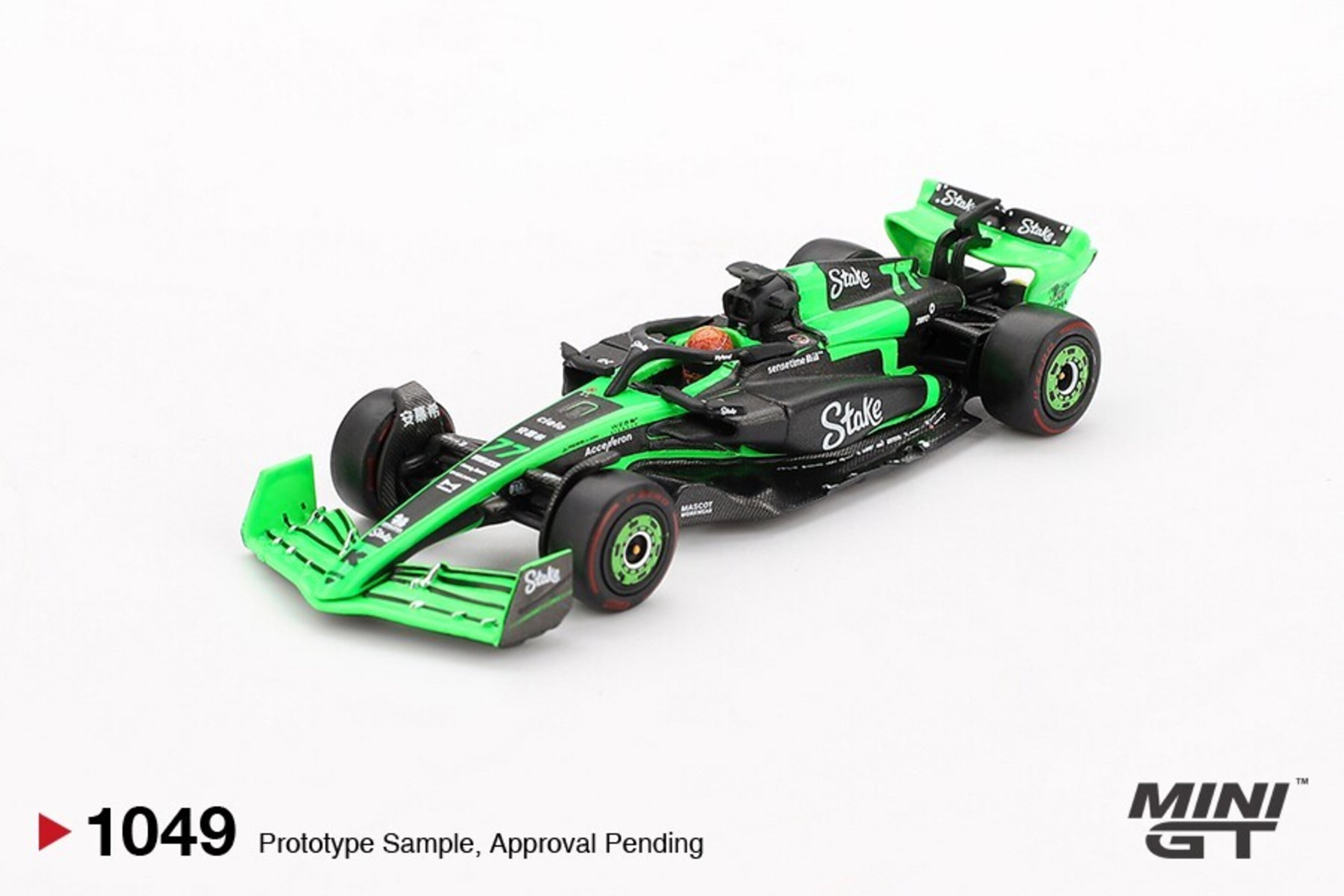 (PRE VENTA) 1:64 KICK SAUBER C44 #77 VALTTERI  BOTTAS F1 CHINESE GP MINI GT - 4