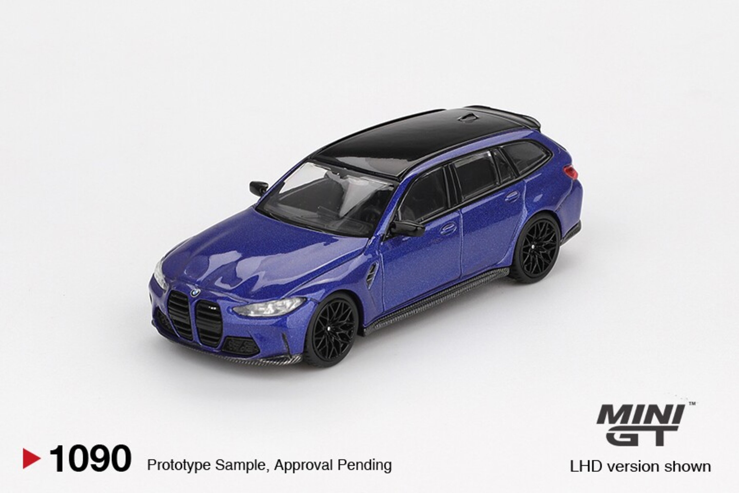 (PRE VENTA) 1:64 BMW M3 TOURING COMPÉTITION PORTIMAO BLUE METALLIC 2023  Mini GT - 2