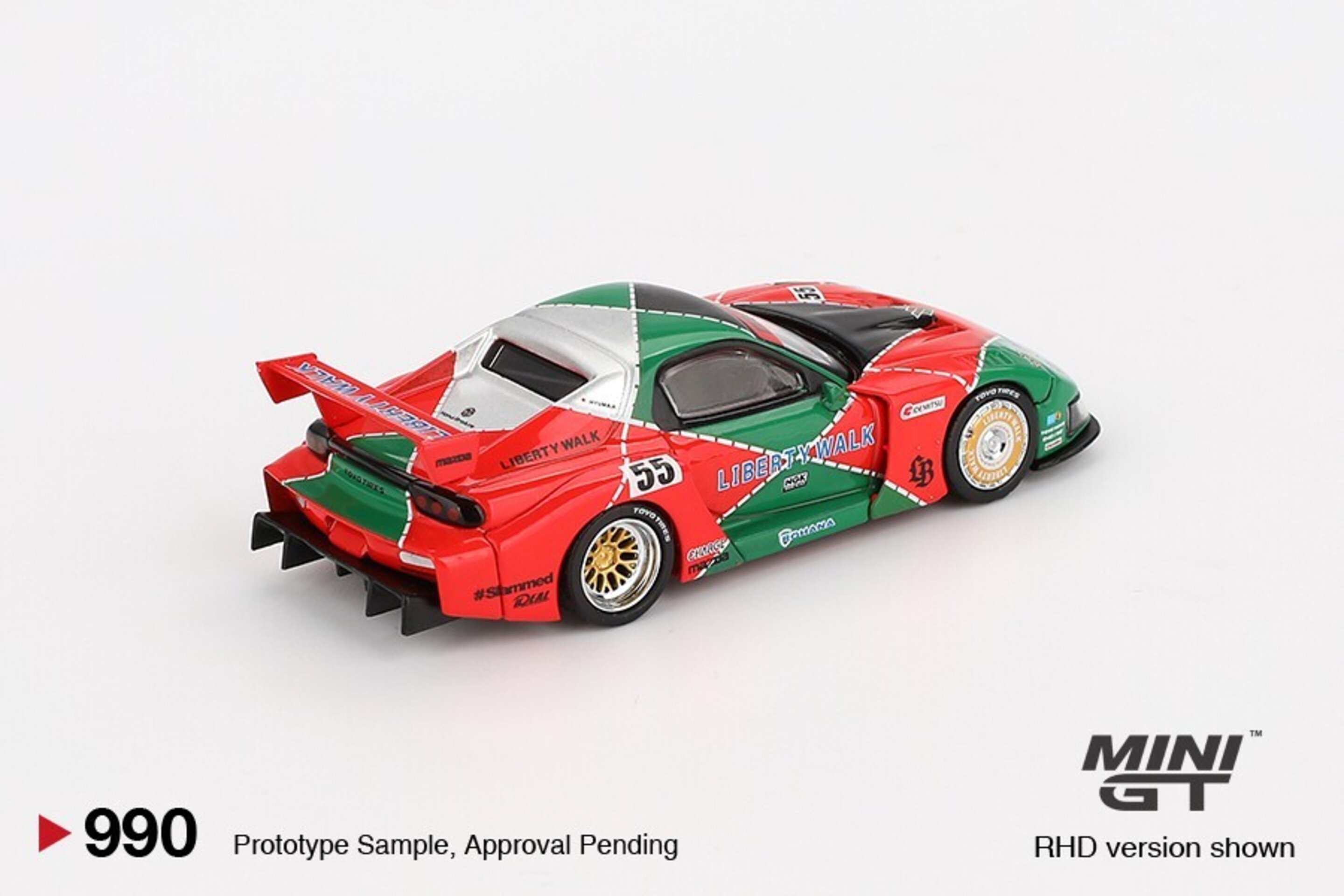Mazda RX7 (FD3S) LB-SUPER SILHOUETTE 787B TAS 2024  Mini GT 1/64( PRE VENTA ) - 3