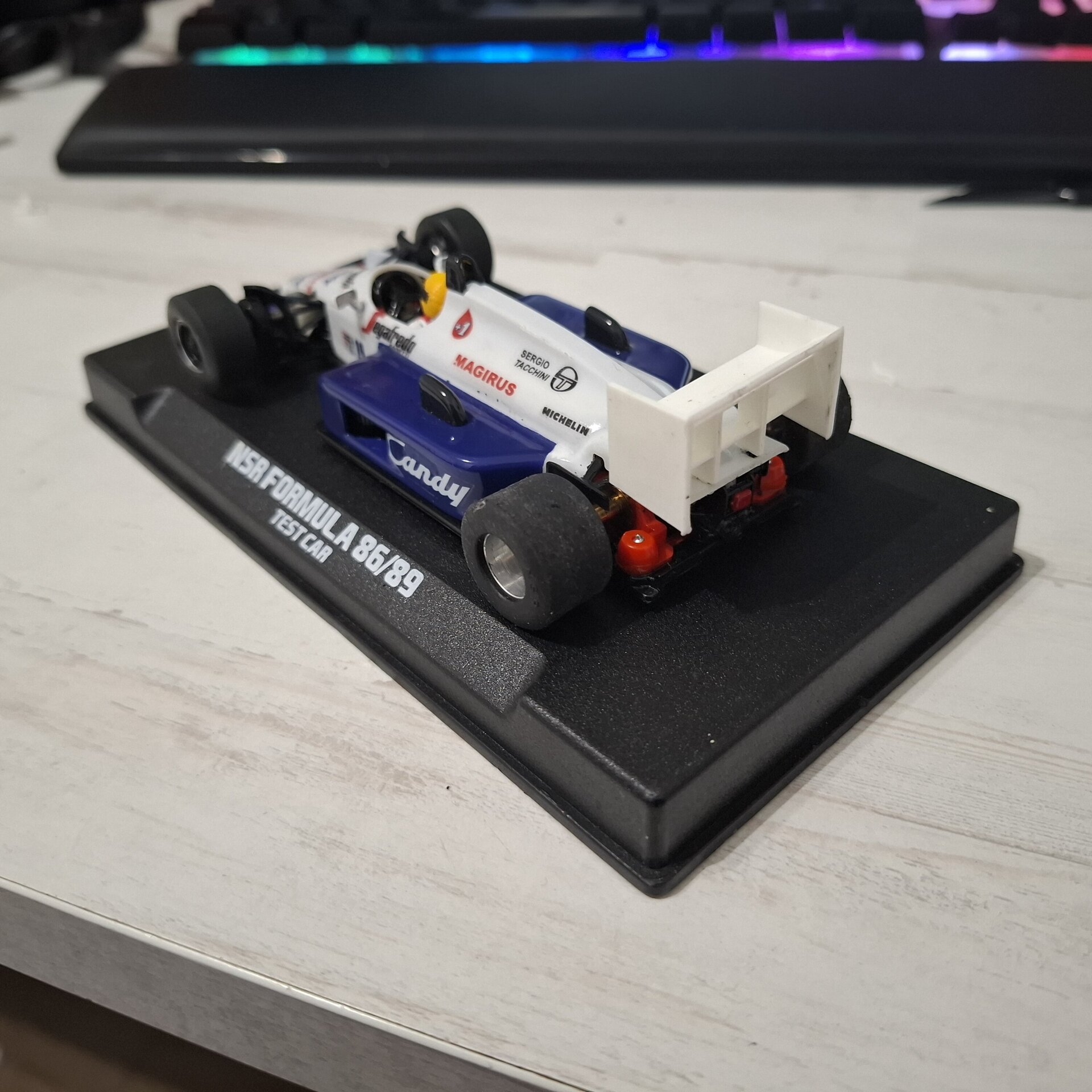 Alerón 3D para Formula 1 NSR 86/89 - Flexible o Plástico - 5