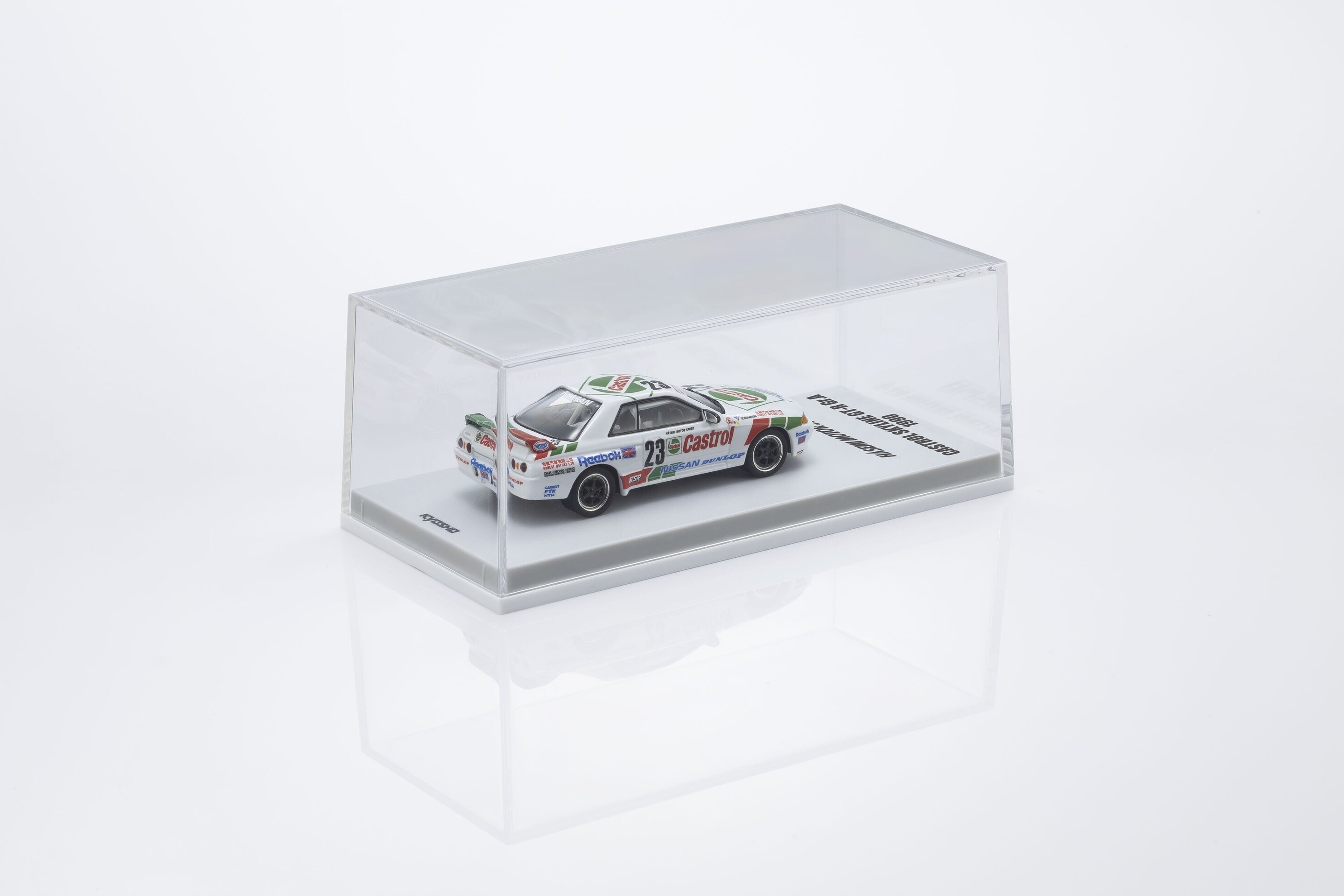 KYOSHO Castrol Skyline GT-R Gr.A 1990 #23  with LED (PRE VENTA) - 9