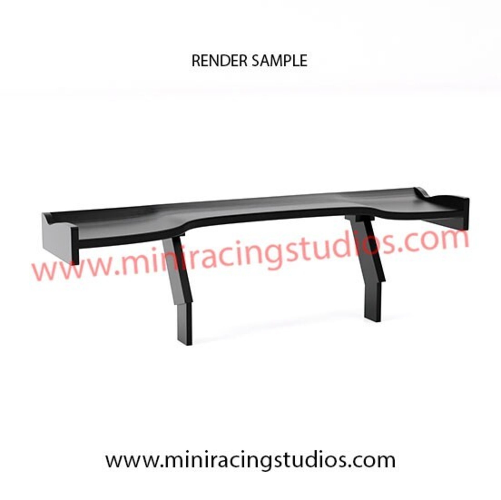 Alerón 3D para Maserati MC GT Slot.it – MiniRacingStudios - 2