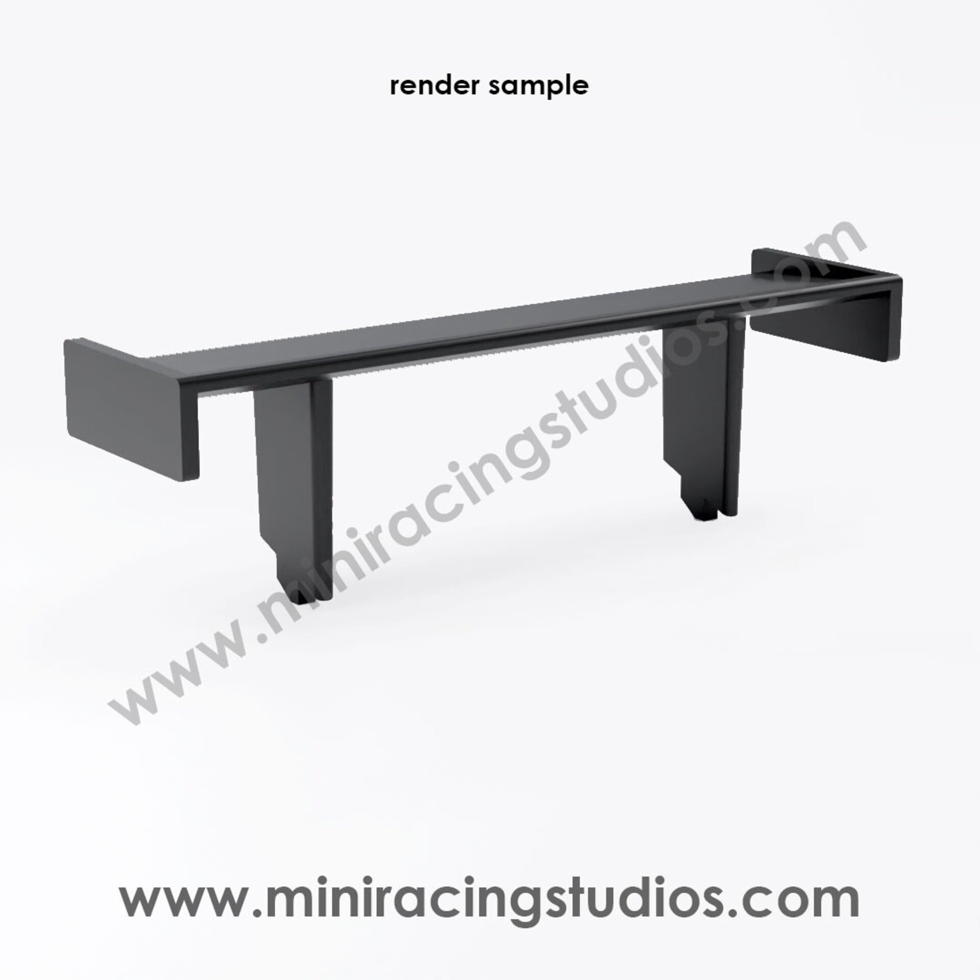 Alerón 3D  Marcos MANTARA LM600 de FLY  Flexible o Plástico - 2