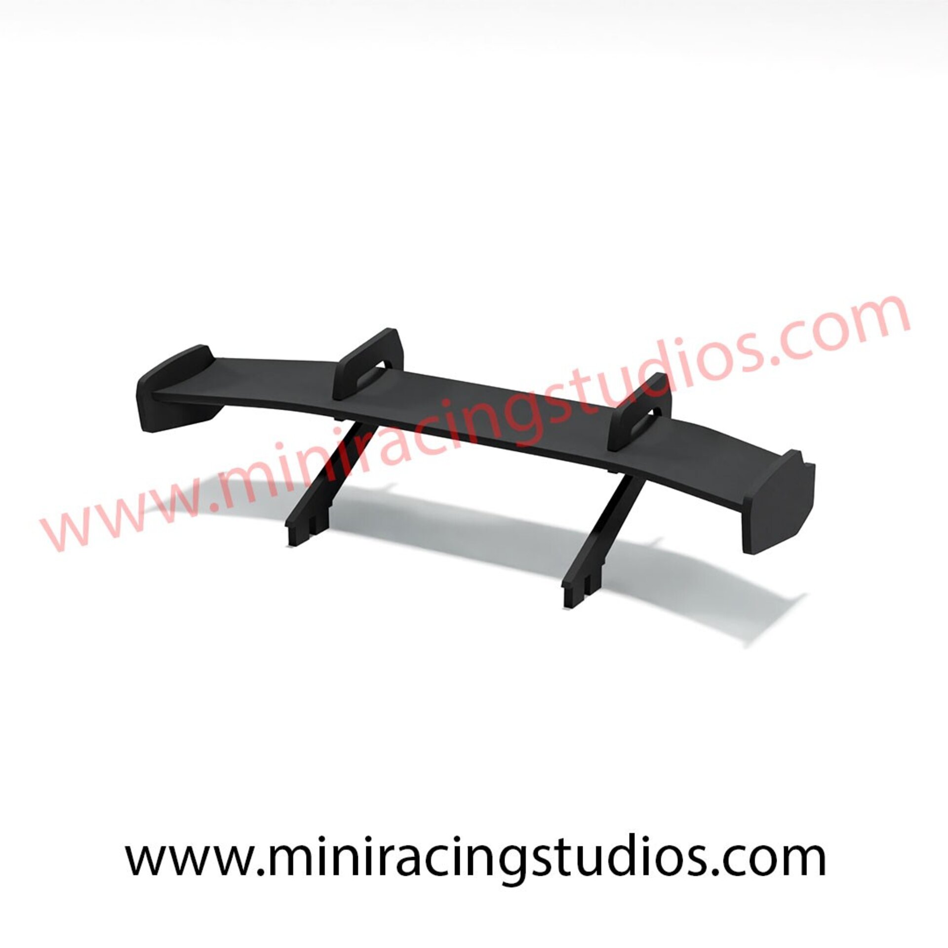 Alerón 3D para el Audi RS8 GT3 de Slot.it en Flexible, plástico o bicomponente - 9