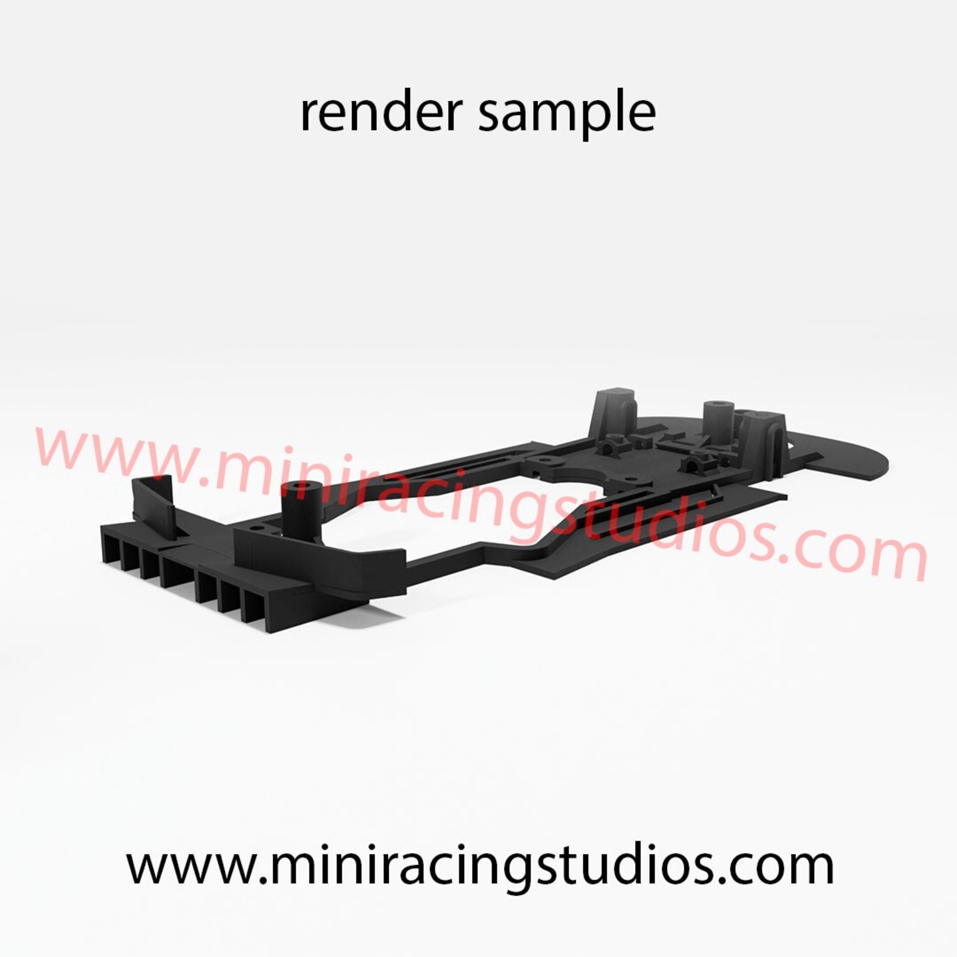 Chasis 3D Lamborghini Murciélago de NINCO compatible con Slot.it o Black Arrow - 2