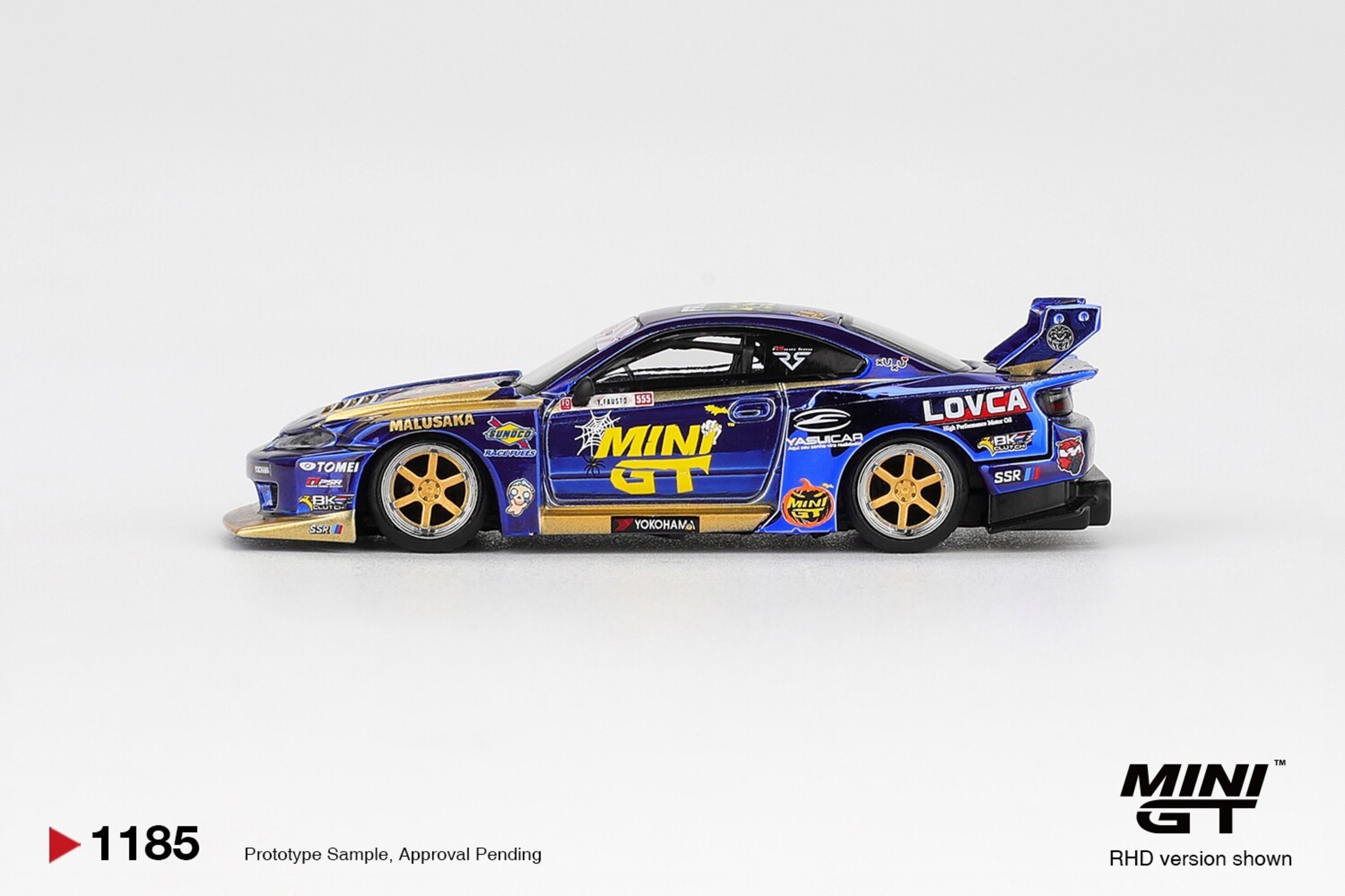 (PRE VENTA)1:64 NISSAN SILVIA S15 LB-SUPER SILHOUETTE #555 TEAM MINI GT - 3