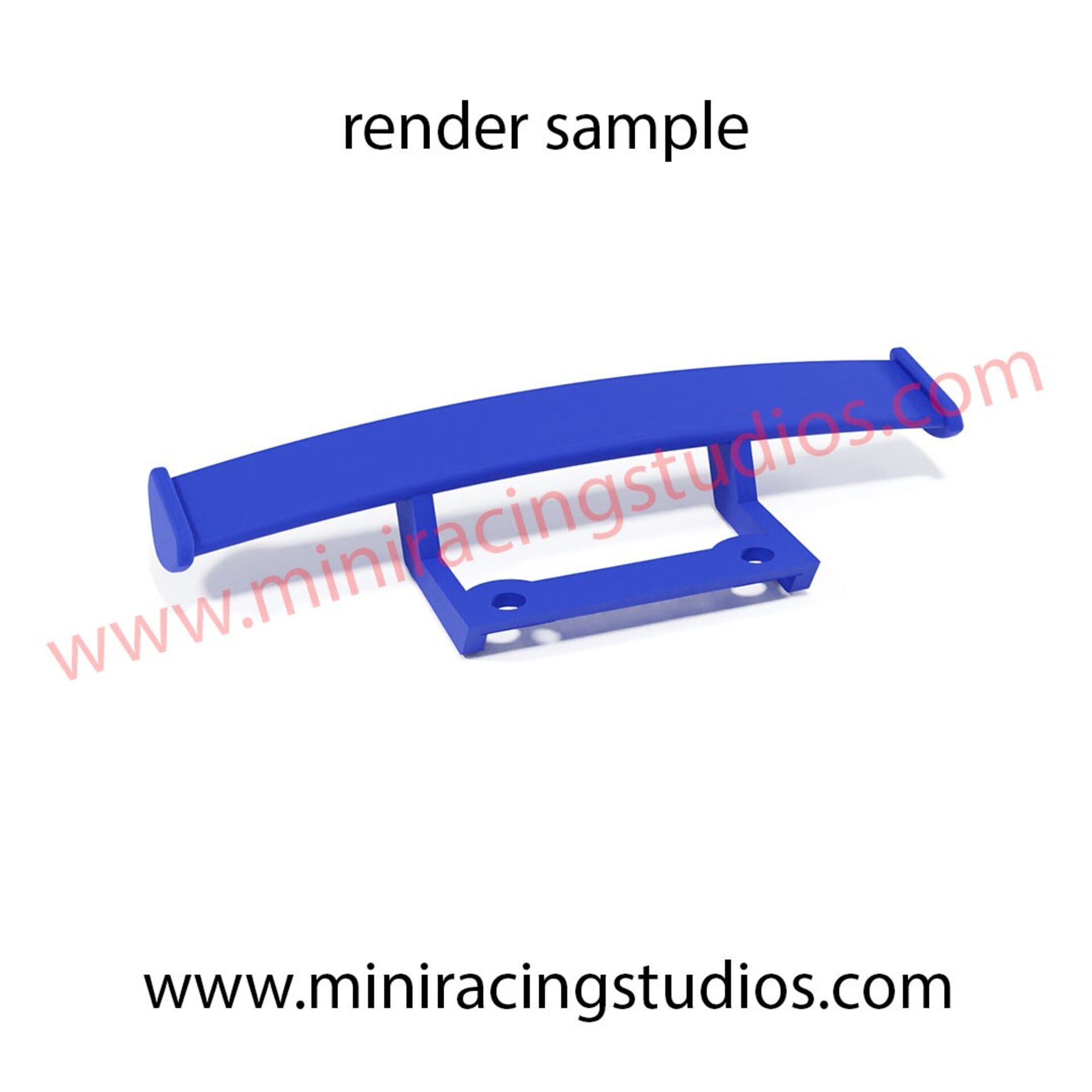 Alerón 3D Volkswagen Golf MK IV de Ninco Flexible o Plástico - 1