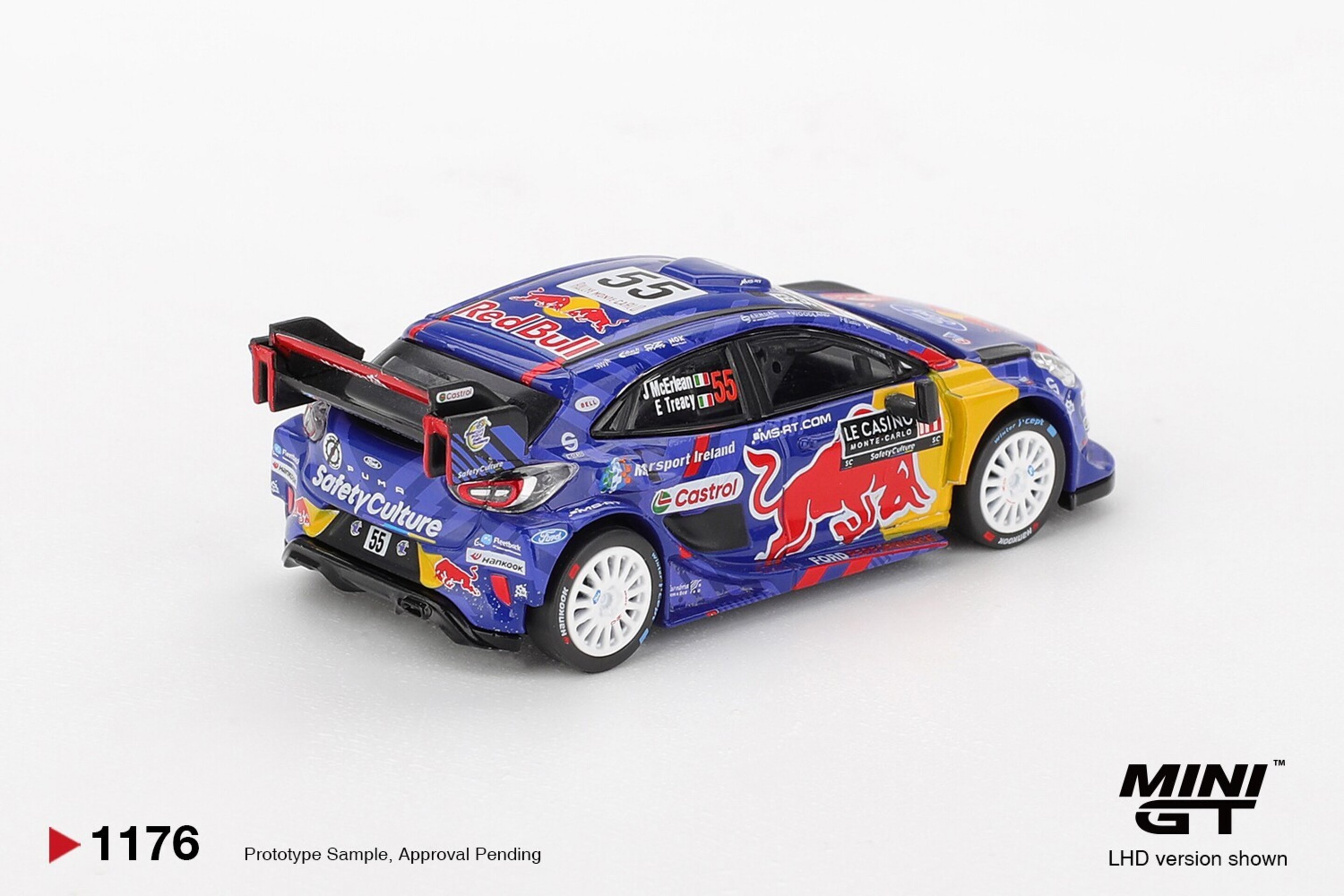PREVENTA 1:64 FORD PUMA RALLY1 #55 M-SPORT FORD RALLY MONTE-CARLO 2025 MiniGT - 4