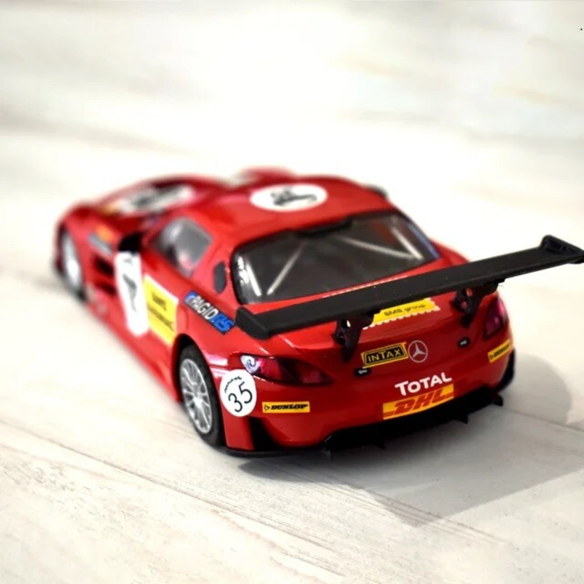 Alerón 3D Mercedes SLS SCALEXTRIC / SCX en Flexible , Plástico o bicomponente - 2
