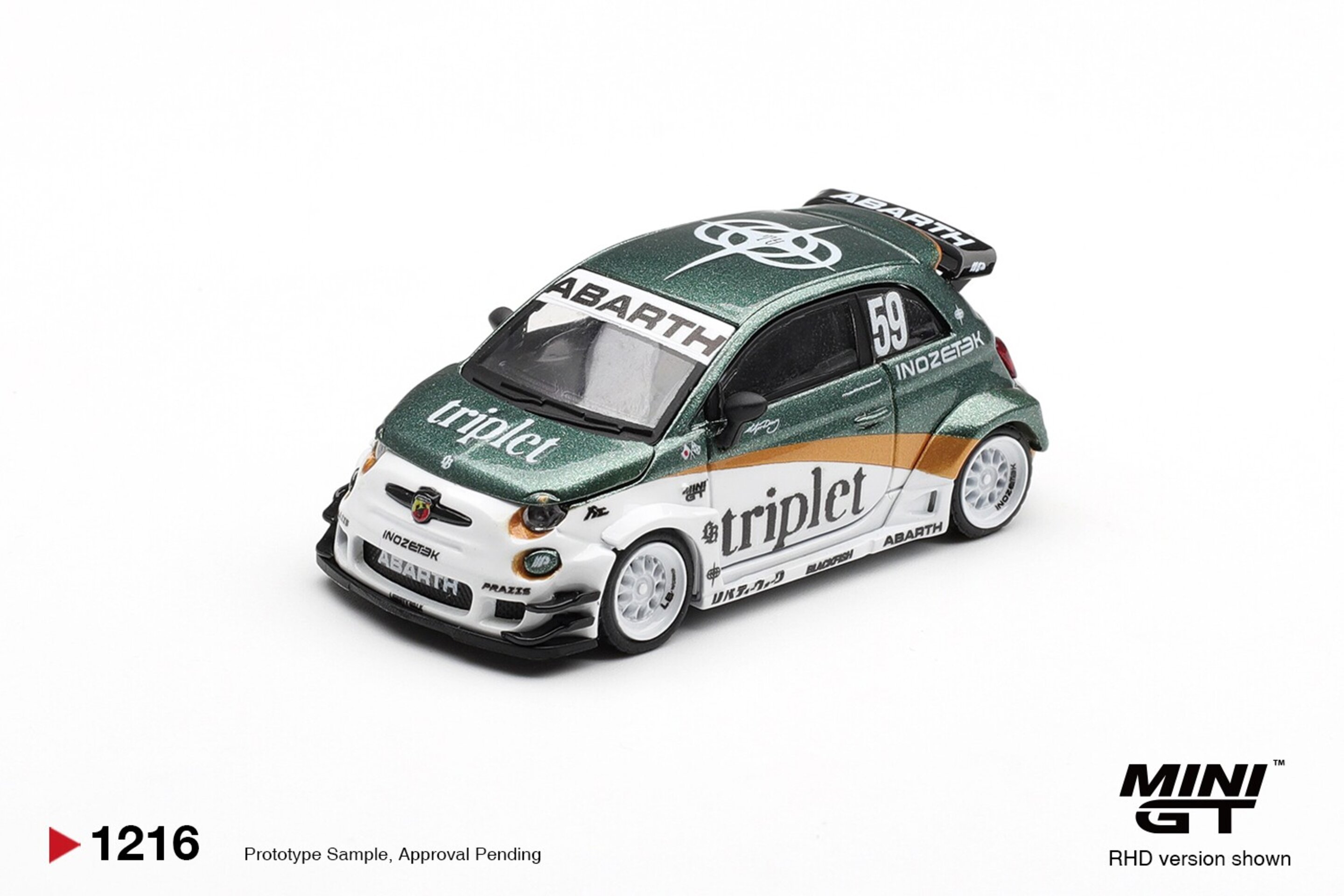 (PRE VENTA)1:64 FIAT 595 ABARTH LB-WORKS TY EDITION 2026 - 1