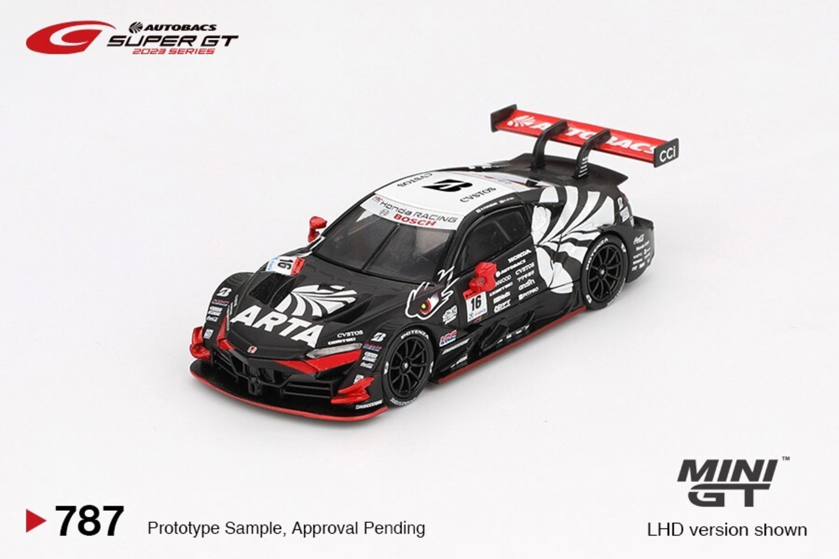 Honda NSX-GT "Type S" GT500 #16 "ARTA MUGEN NSX-GT " Mini GT 1/64( PRE VENTA ) - 2