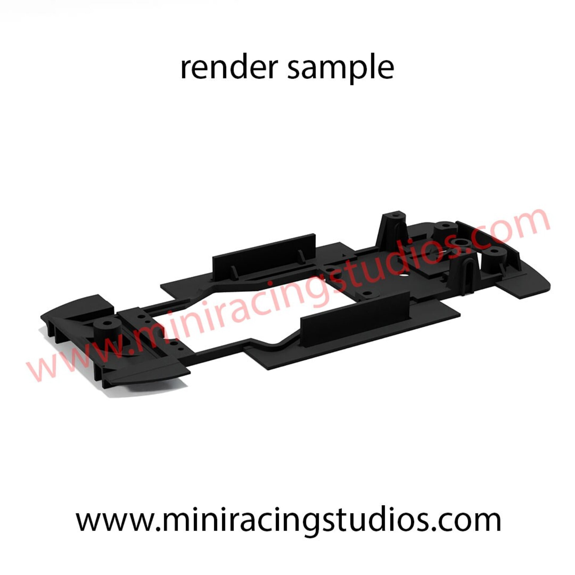 Chasis Mercedes AMG 2014 DTM SCALEXTRIC- SCX  / Slot.it - 3