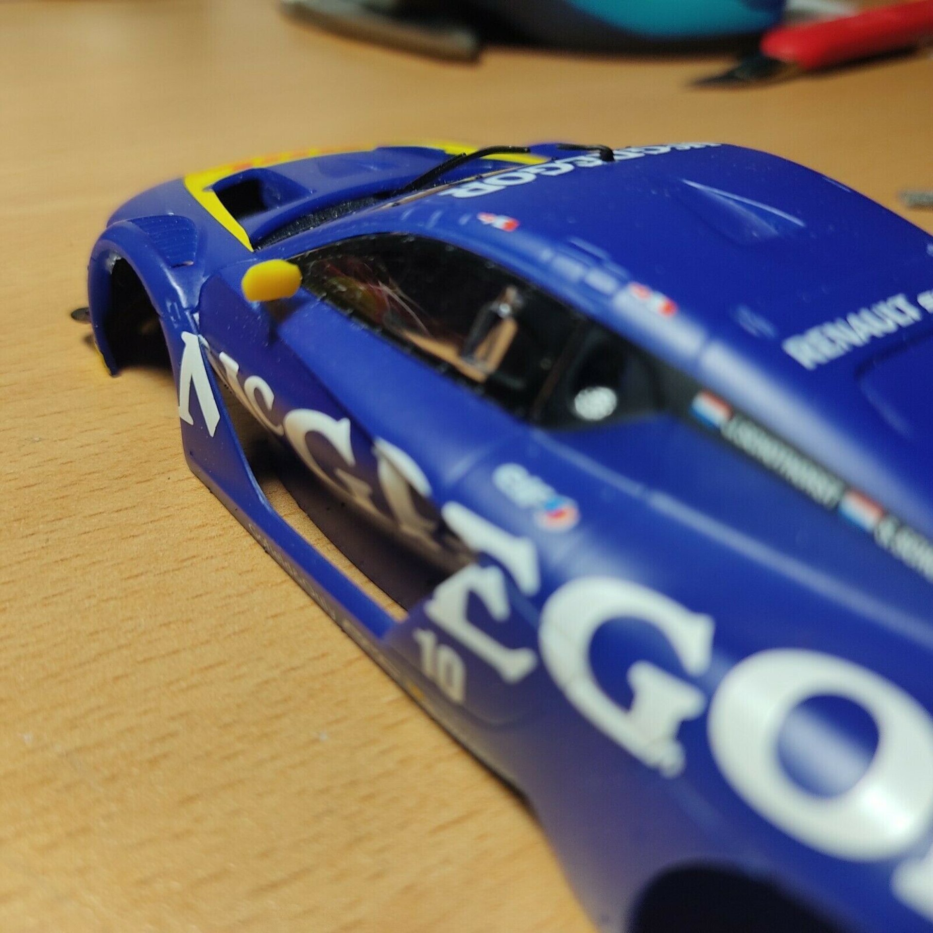 Retrovisores 3D Renault RS GT de SCALEXTRIC / SCX  Flexible o Plástico - 2