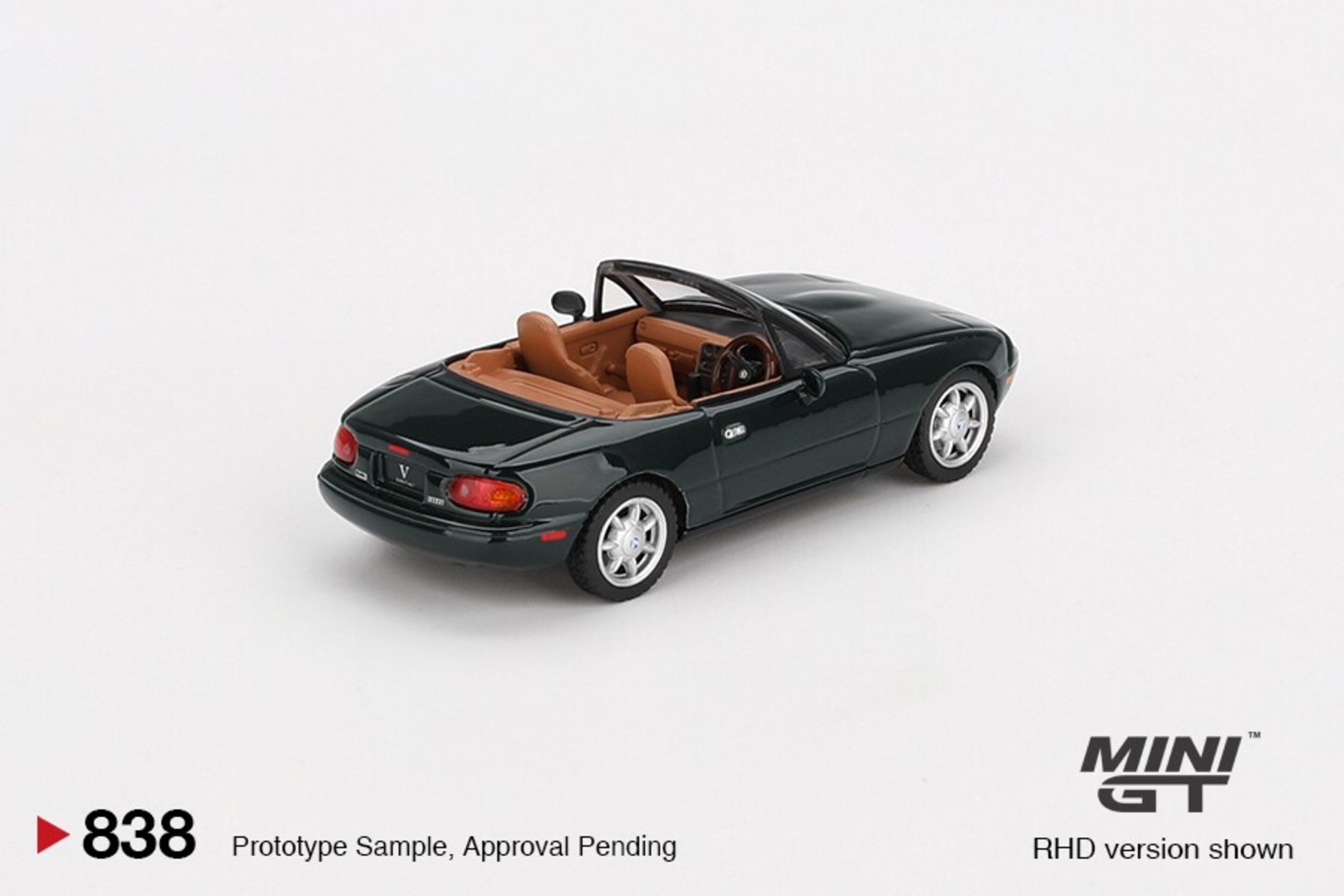 MAZDA MX5 EUNOS ROADSTER VSPECIAL EXCELLENT GREEN MICA 1990 Mini GT 1/64 - 2