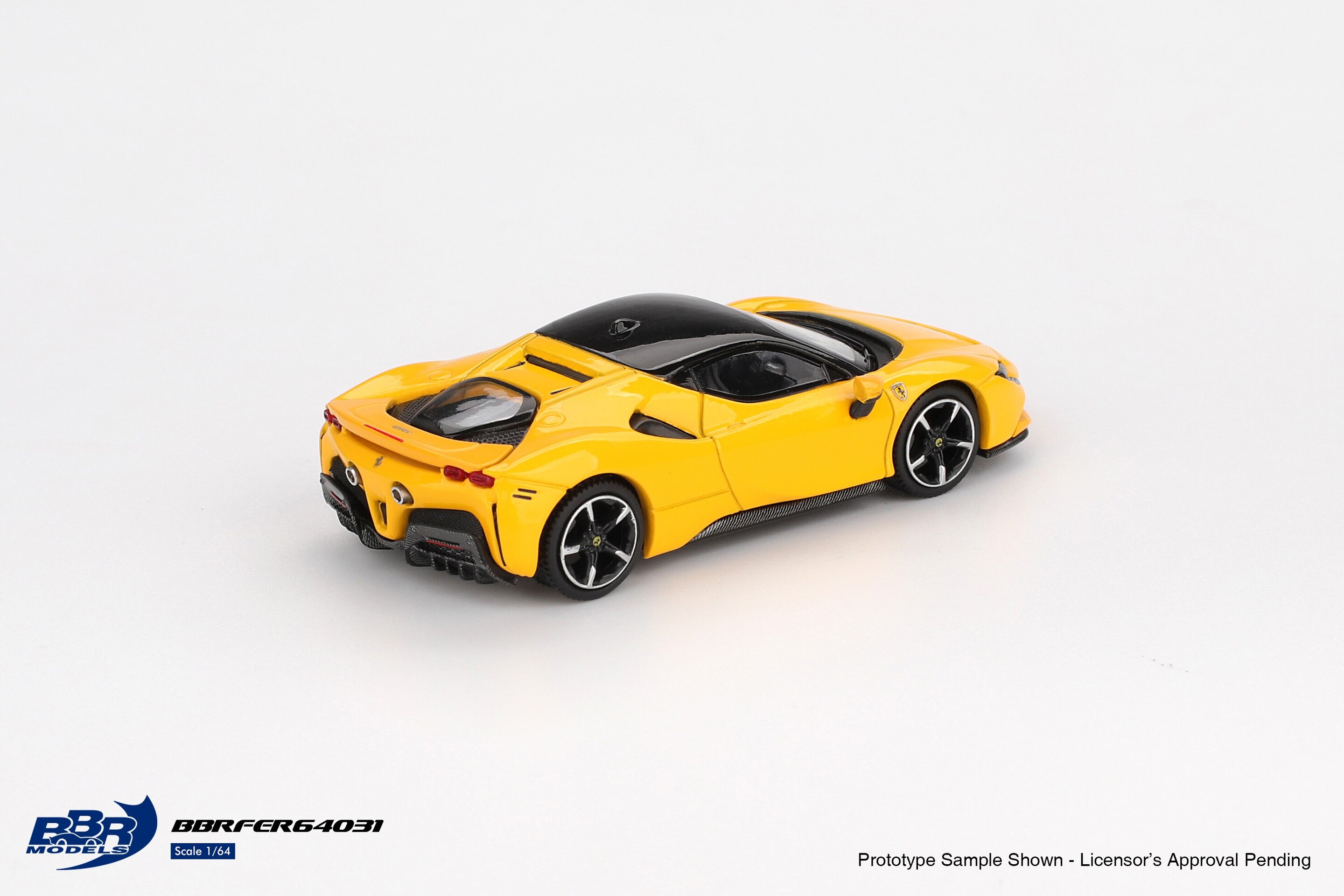 (PRE VENTA) 1:64 FERRARI SF90 GIALLO MODENA 2024 BBR MODELS - 2