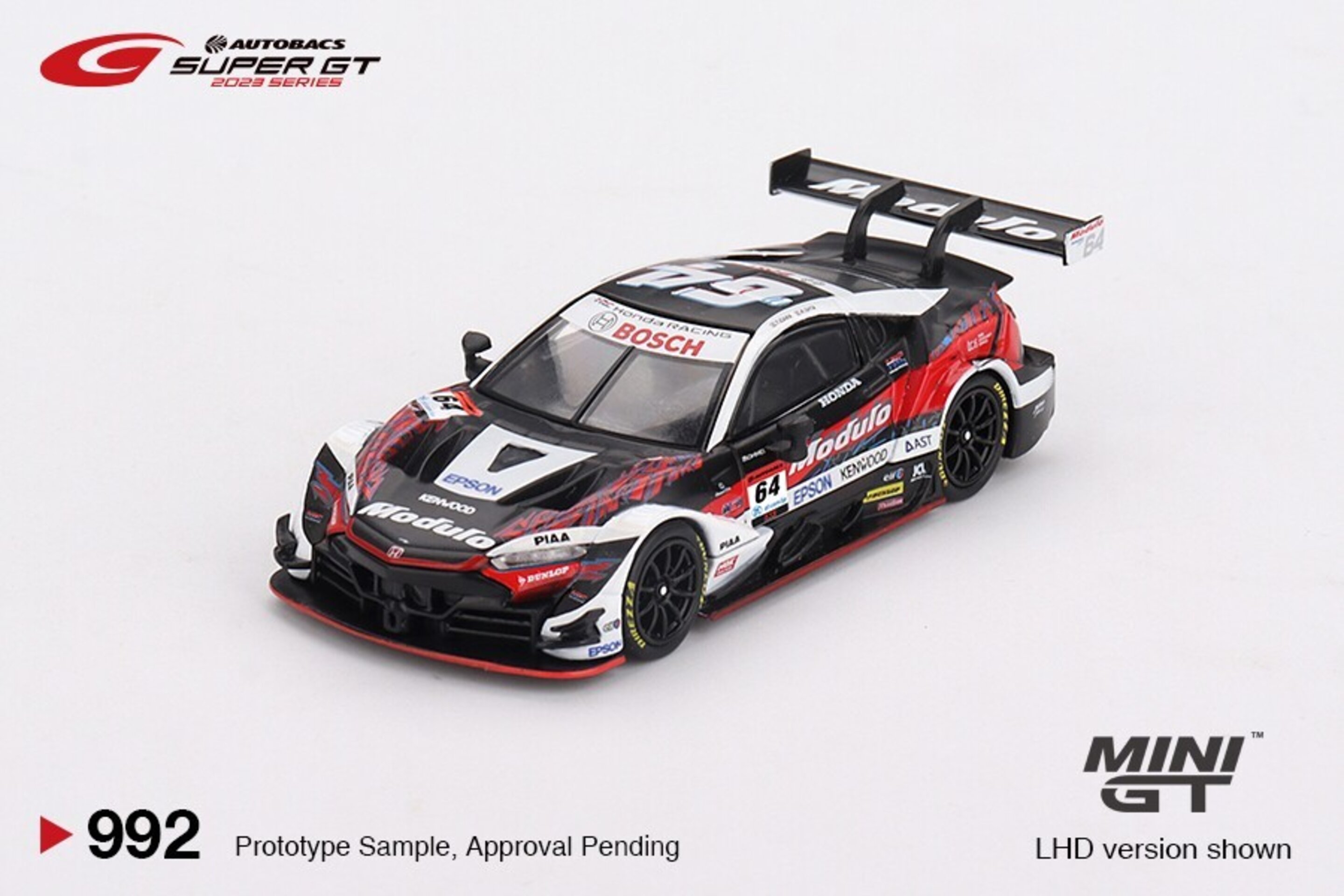 Honda NSX-GT "Type S" GT500 #64 "Modulo NSX-GT" Mini GT 1/64( PRE VENTA ) - 4