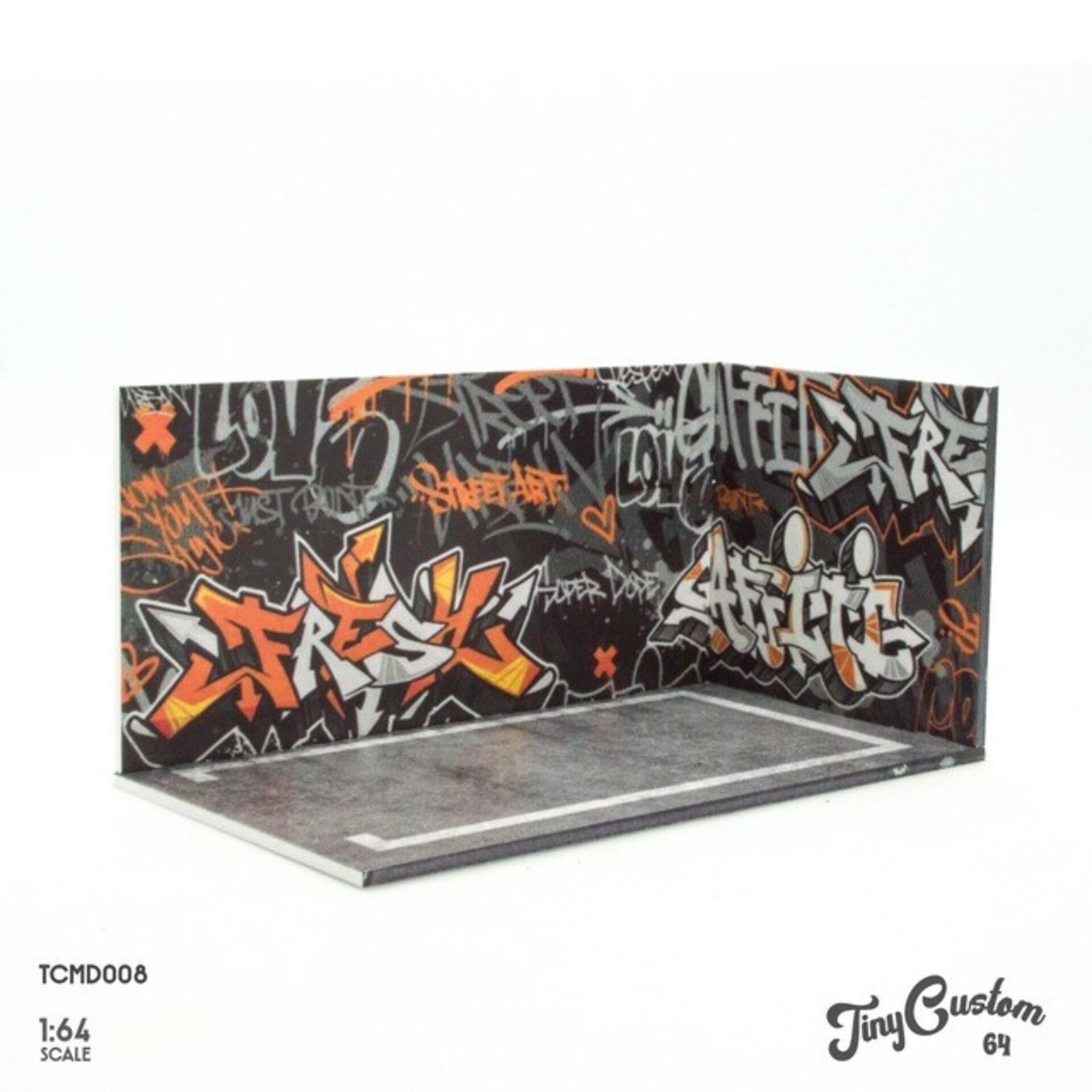 Minidiorama Street Art 1/64 - TinyCustom64 - 1