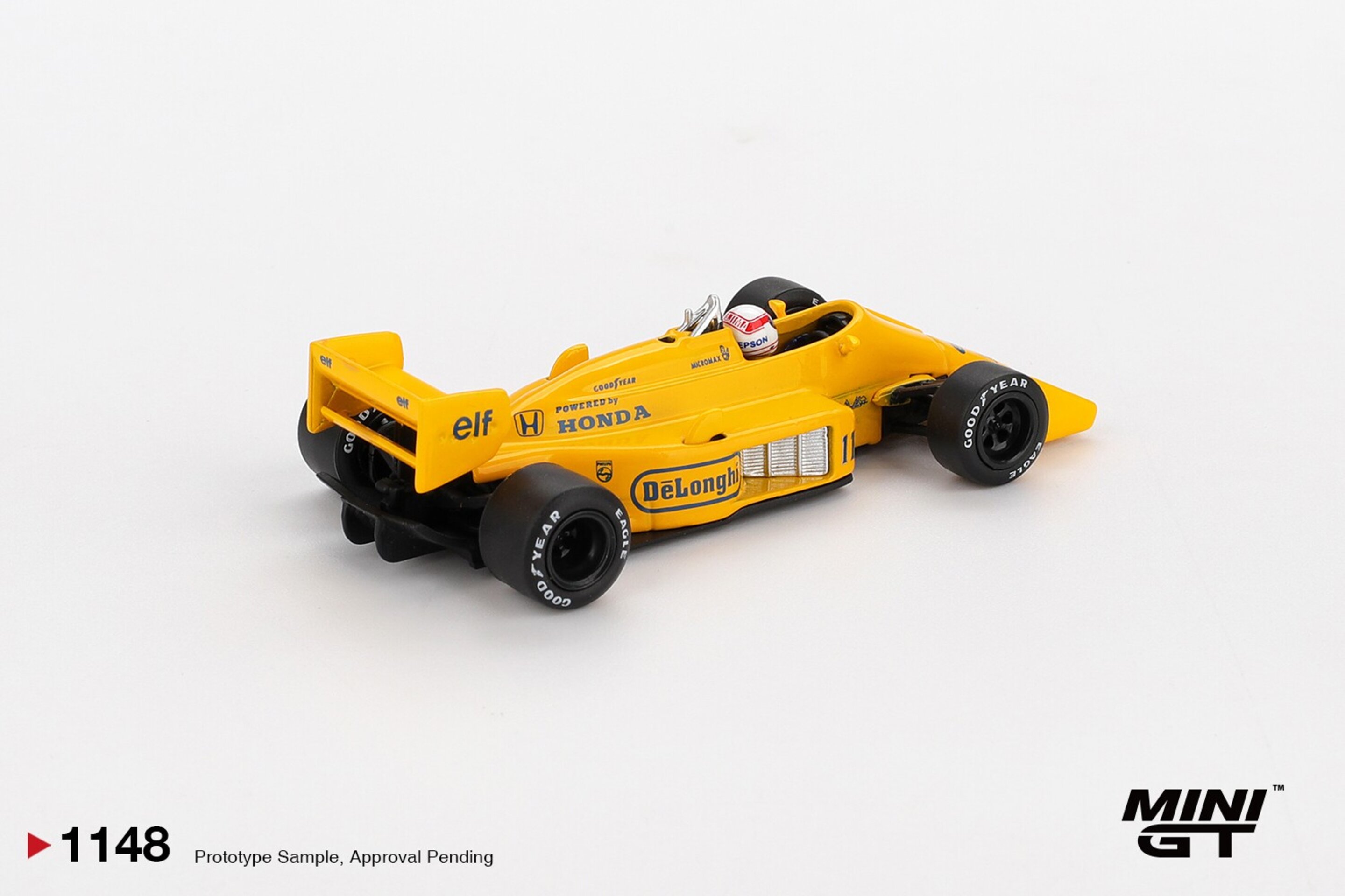 (PRE VENTA) 1:64 LOTUS 99T #11 SATORU NAKAJIMA MONACA F1 GP 1987 - 4