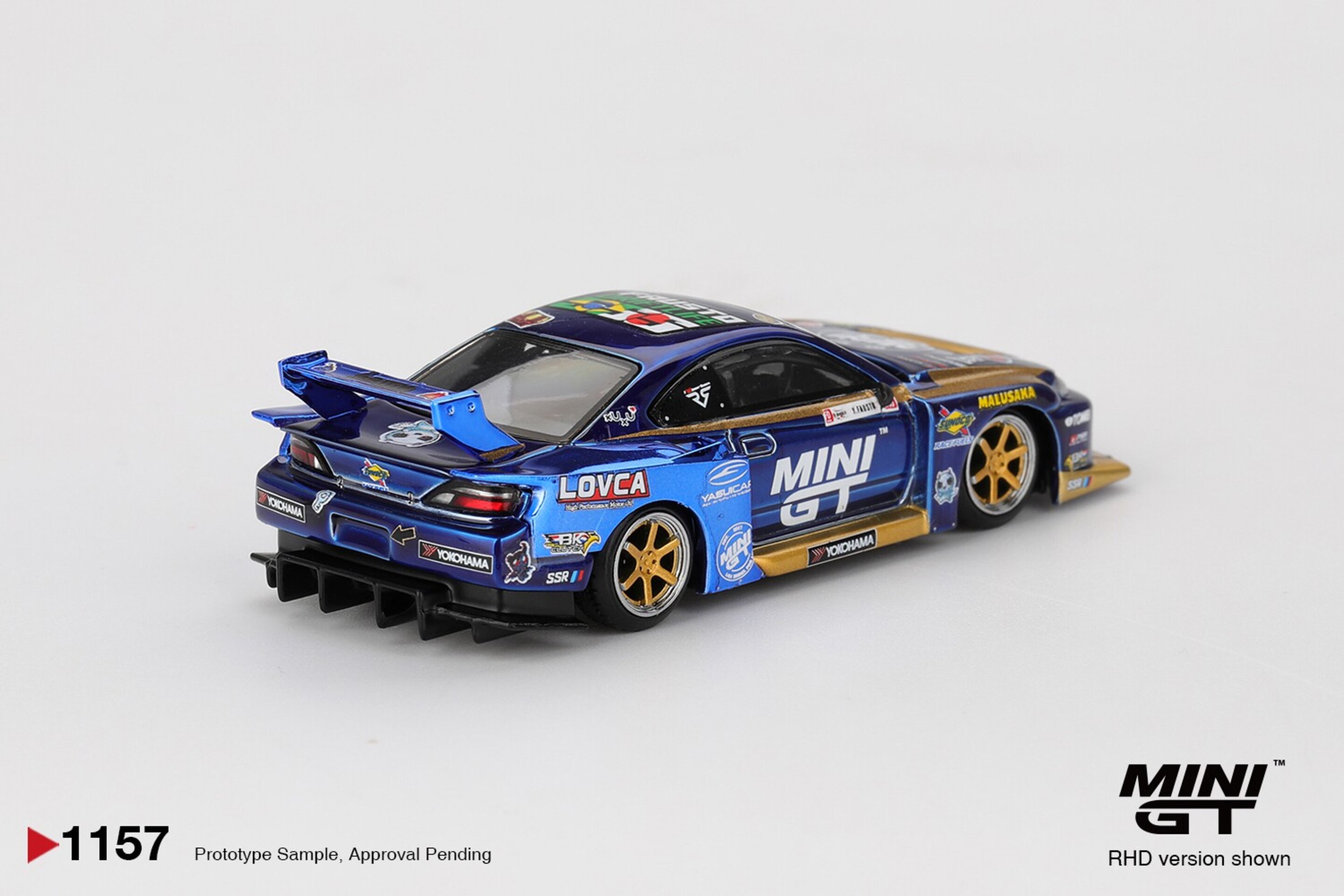 (PRE VENTA) MINI GT 1:64 NISSAN SILVIA S15 LB-SUPER SILHOUETTE #555 Liberty Walk - 4