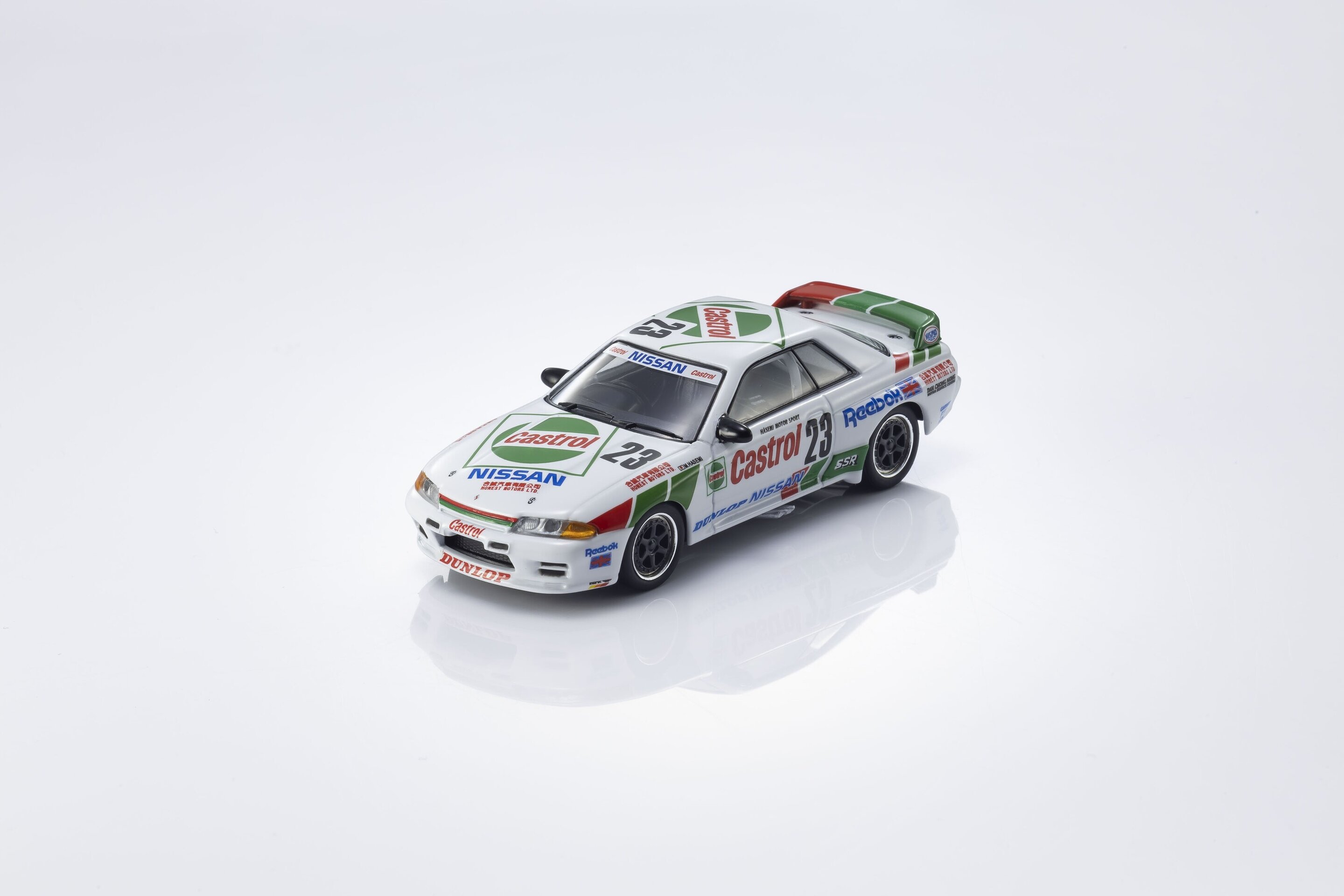 KYOSHO Castrol Skyline GT-R Gr.A 1990 #23  with LED (PRE VENTA) - 8