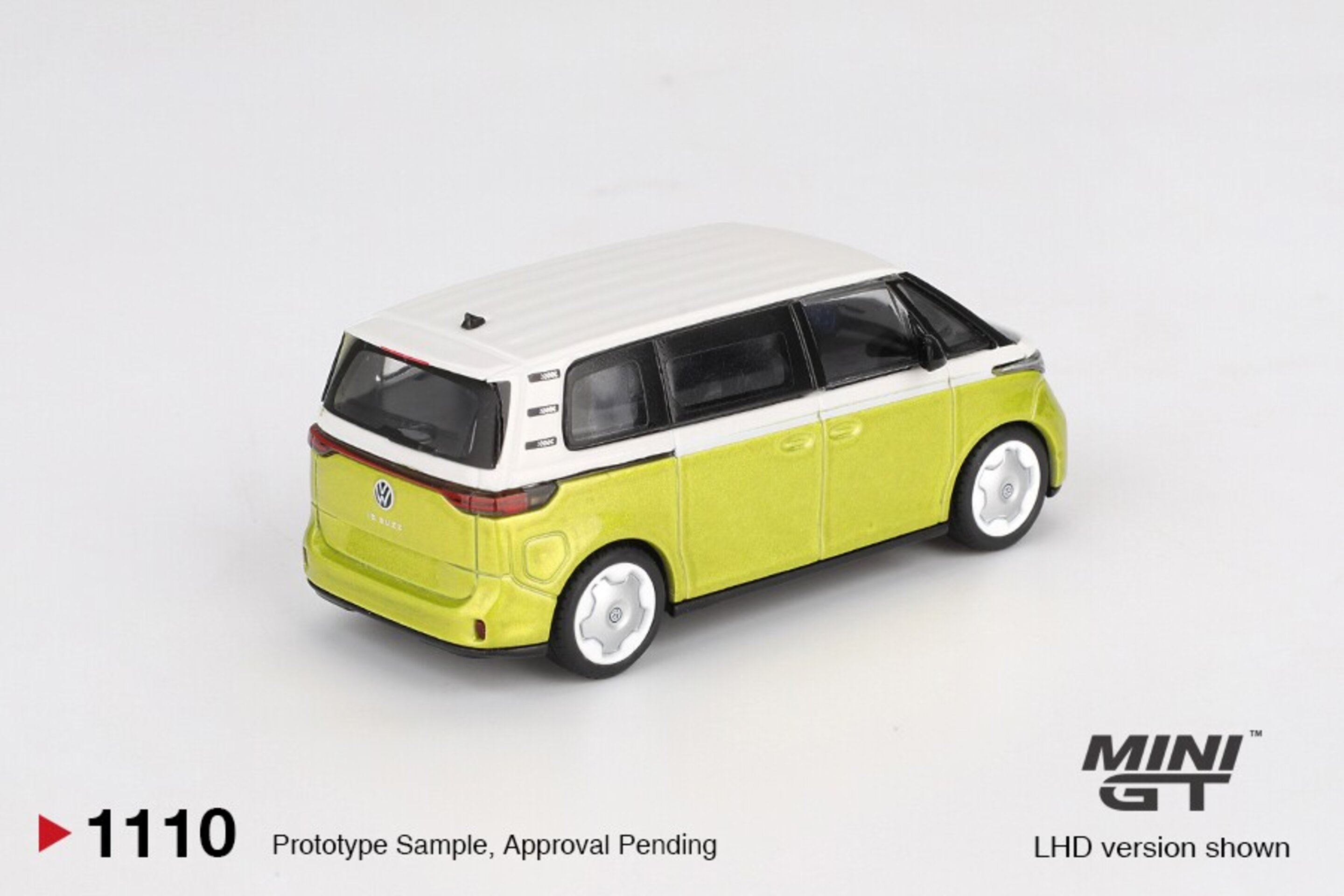 (PRE VENTA) VOLKSWAGEN ID.BUZZ CANDY WHITE - POMELO YELLOW 2023 – Mini GT 1:64 - 2