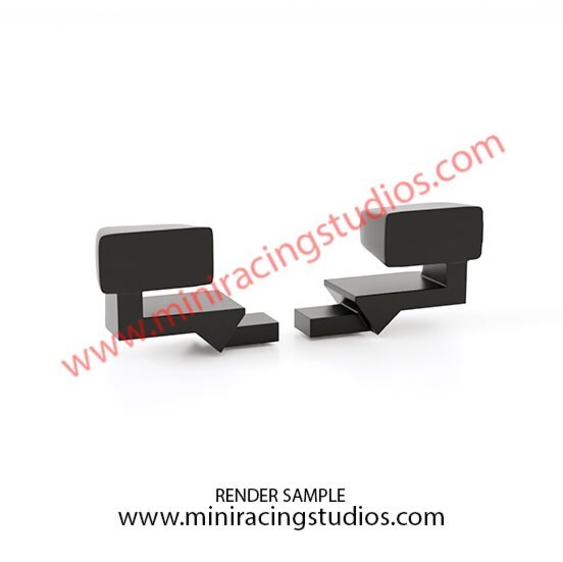 Retrovisores 3D para Audi RS5 DTM de CARRERA - MiniRacingStudios - 2