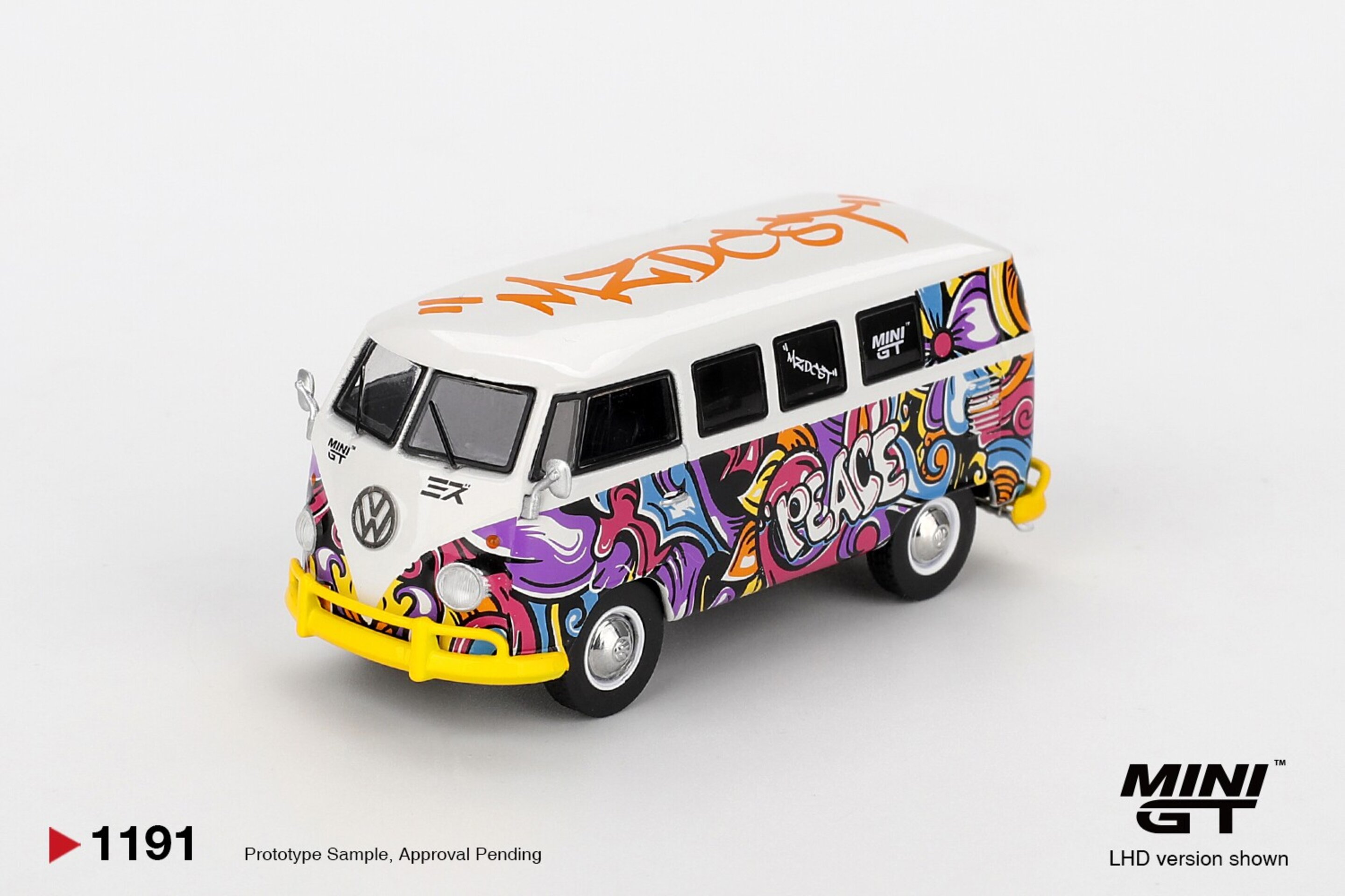 (PRE VENTA) 1:64 VOLKSWAGEN T1 MICRO BUS MIZU DESIGN 1967 Mini GT - 2