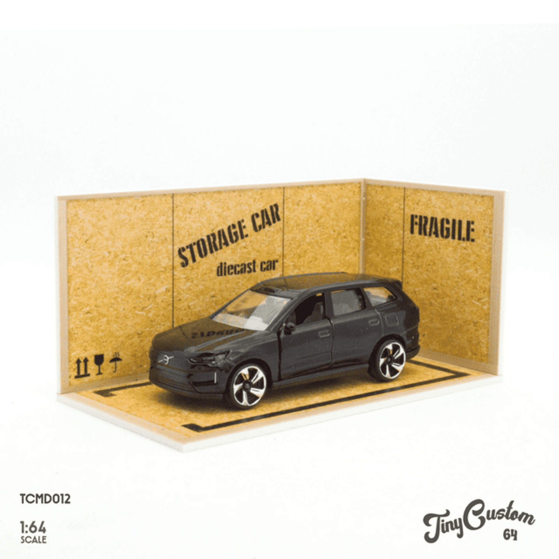 Minidiorama Box madera  1/64 - TinyCustom64. - 2