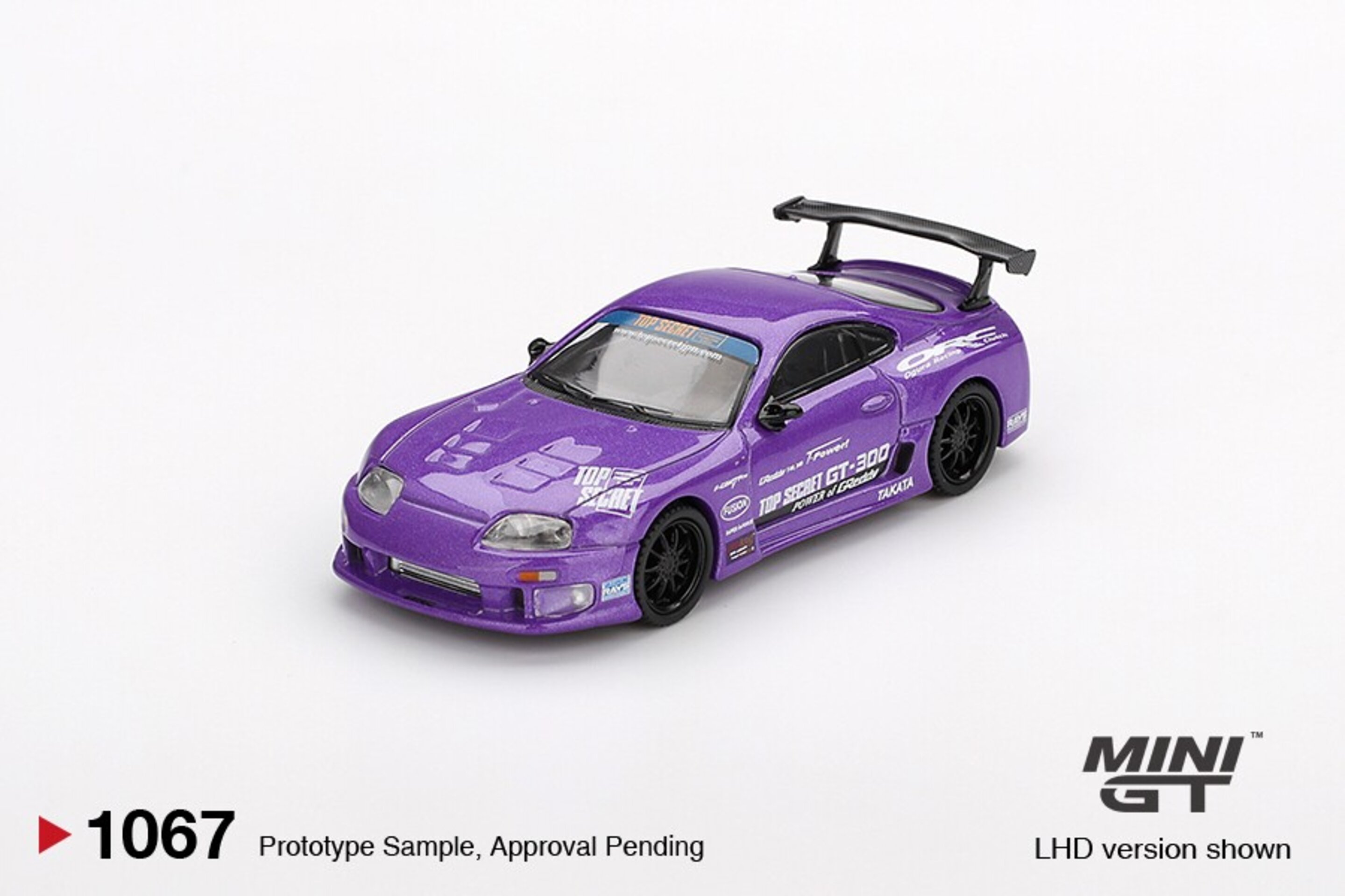 MGT01067-L 1:64 TOYOTA SUPRA MK4 (A80) TOP SECRET GT-300 TOP SECRET PURPLE 2014 - 1