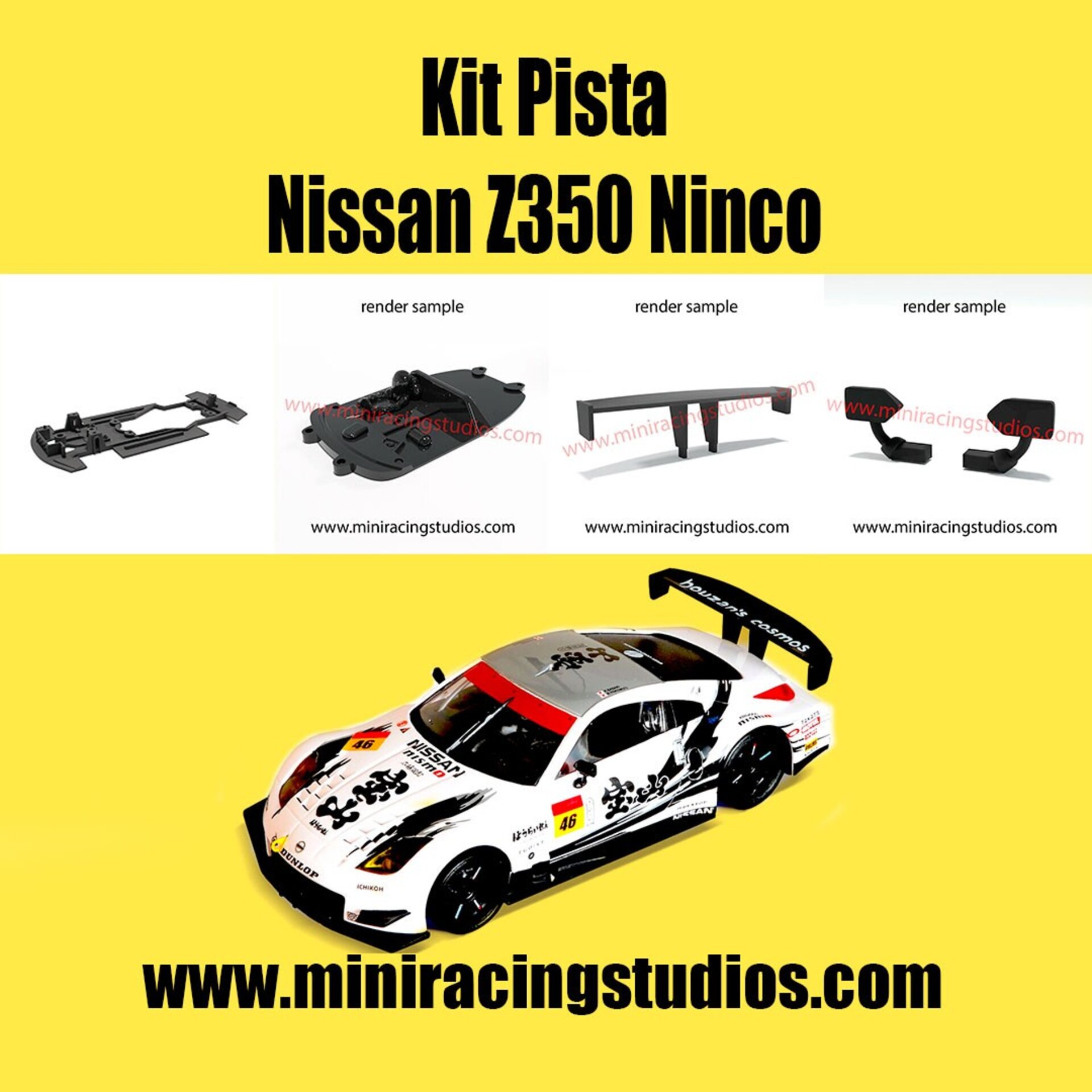 Kit para el Nissan 350z  de Ninco - 1