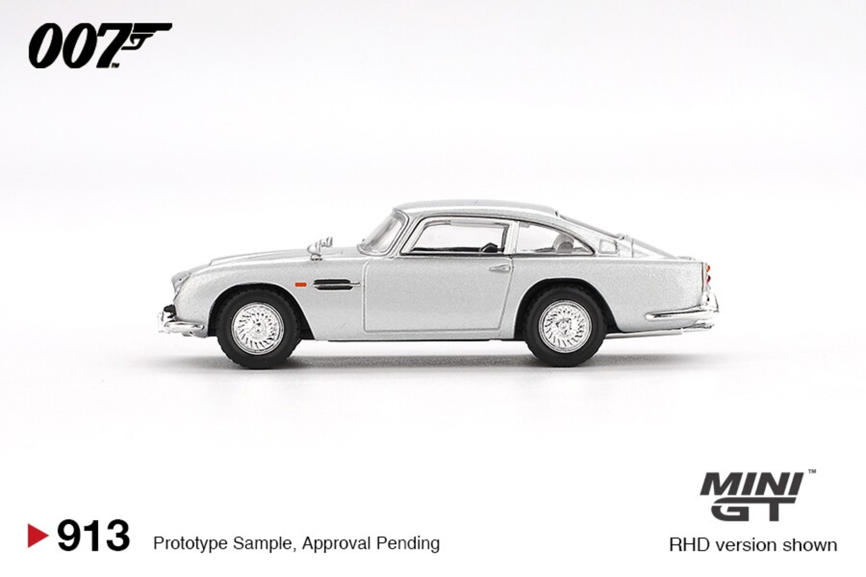 (PRE VENTA) 1:64 ASTON MARTIN DB5 SKYFALL ENGLISH PACKAGING 2012 Mini GT - 4