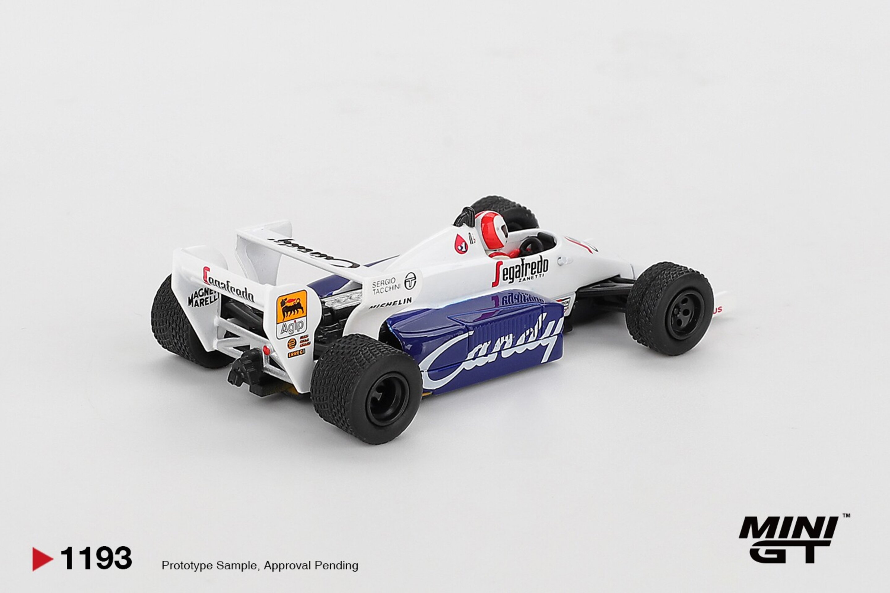 (PRE VENTA) 1:64 TOLEMAN TG184 #20 JOHNNY CECOTTO MONACO GRAND PRIX 1984 Mini GT - 4