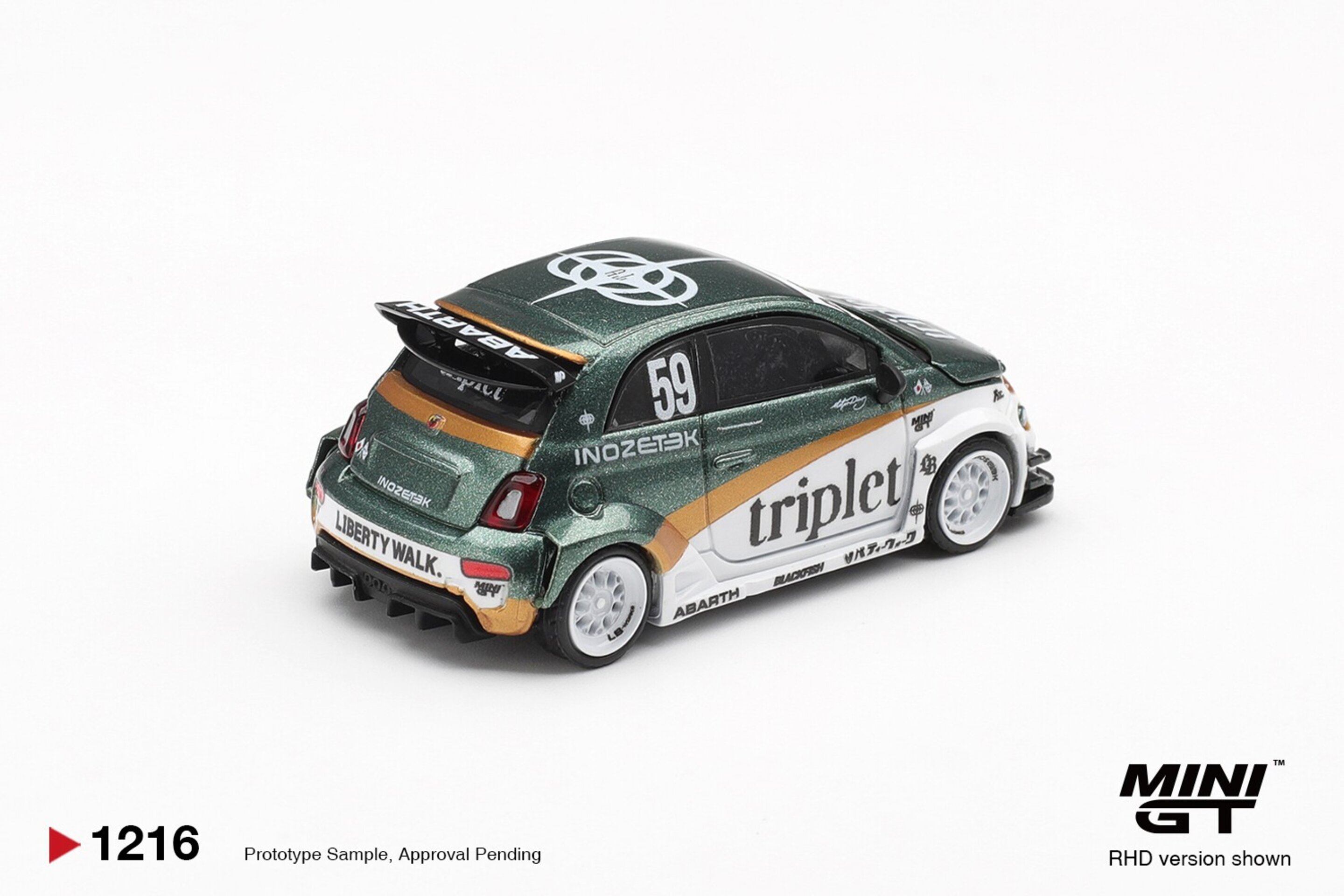 (PRE VENTA)1:64 FIAT 595 ABARTH LB-WORKS TY EDITION 2026 - 2